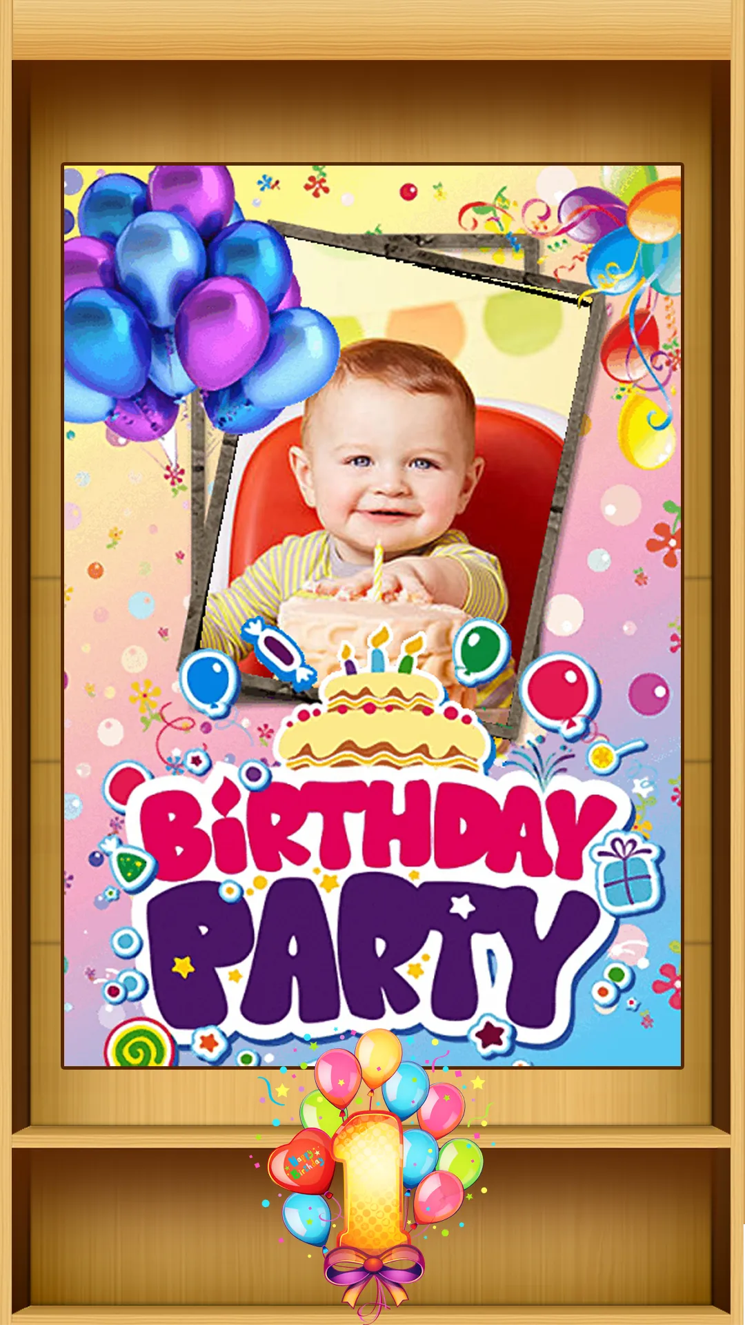 Happy Birthday Frames | Indus Appstore | Screenshot