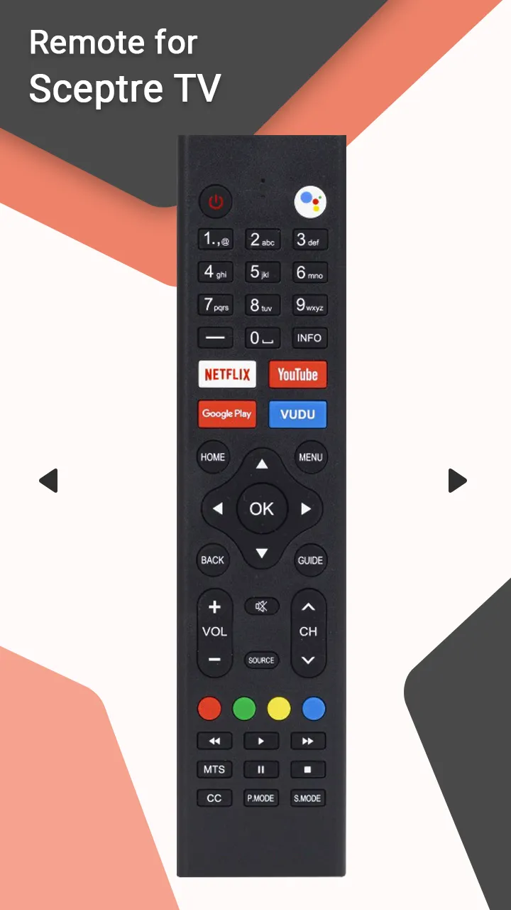 Remote for Sceptre TV | Indus Appstore | Screenshot