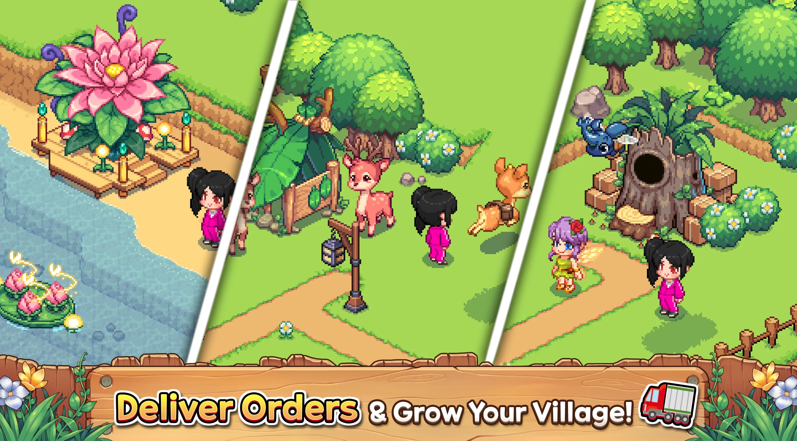 Viladia: Cozy Pixel Farm | Indus Appstore | Screenshot