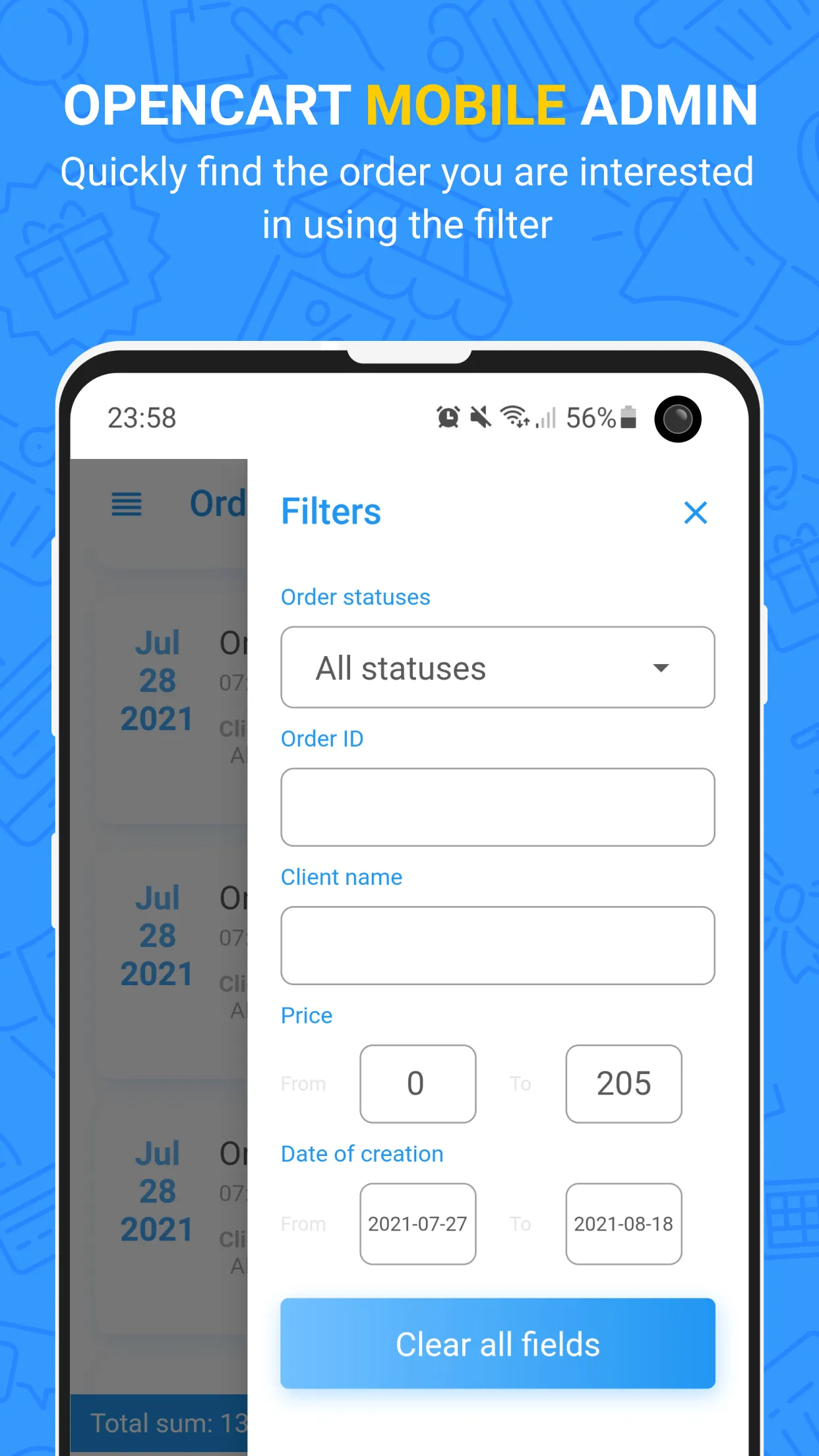 OpenCart Mobile Admin | Indus Appstore | Screenshot