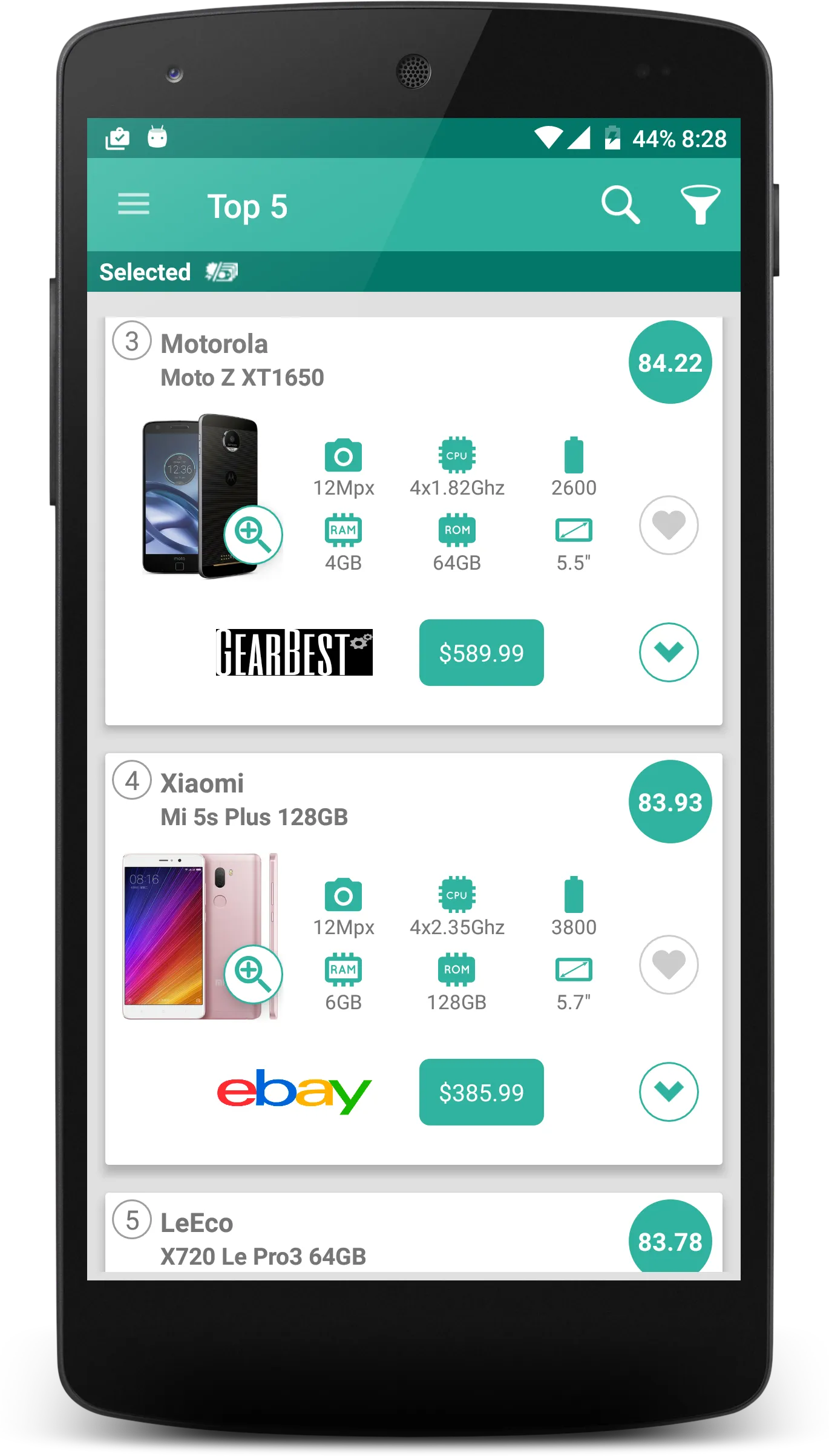 Compare Products Easy, Rankgea | Indus Appstore | Screenshot