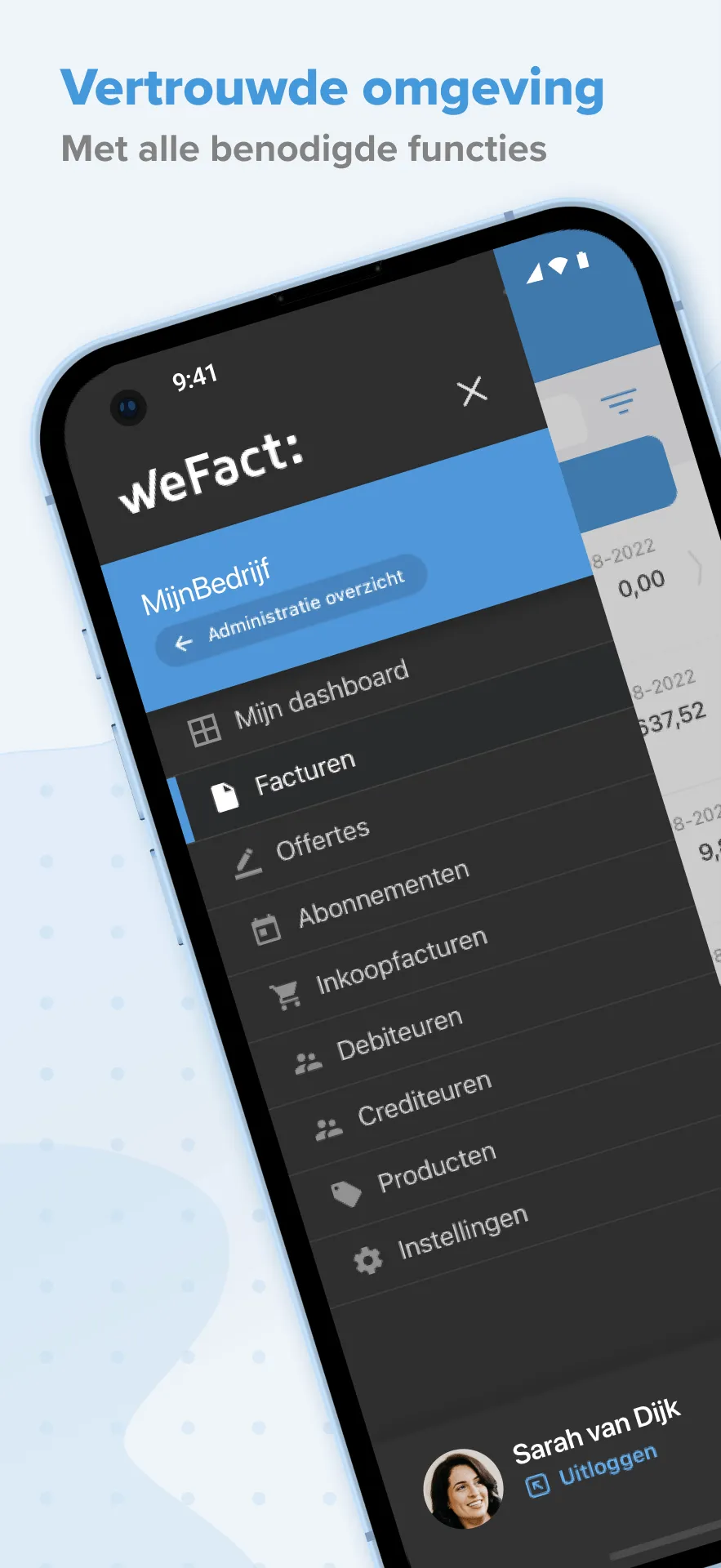 WeFact | Indus Appstore | Screenshot