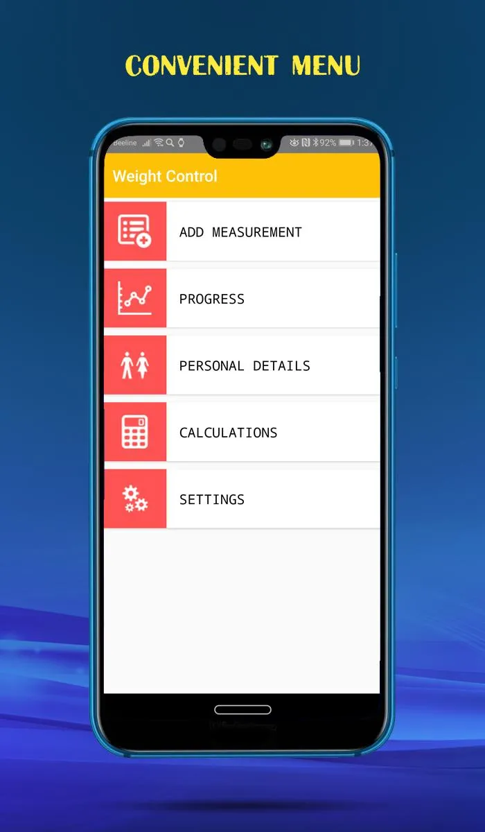 Weight control. BMI calculator | Indus Appstore | Screenshot