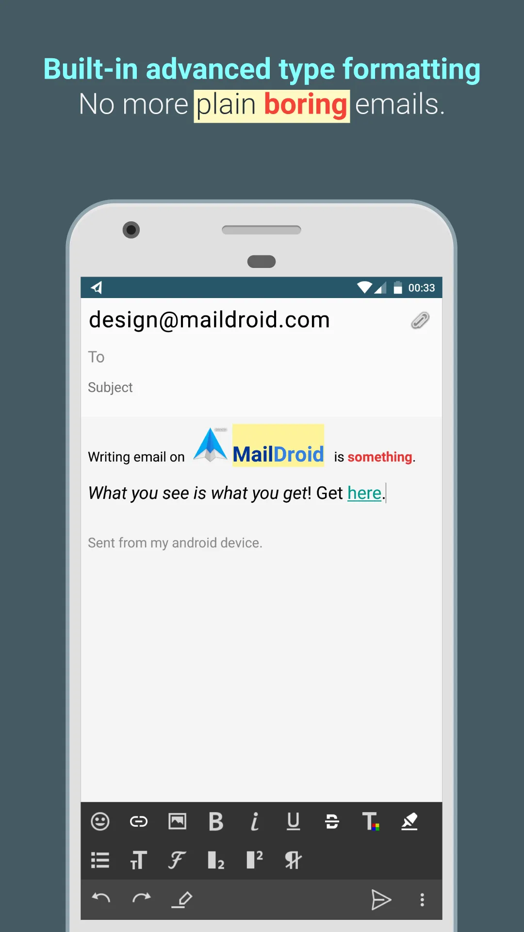 MailDroid -  Email App | Indus Appstore | Screenshot