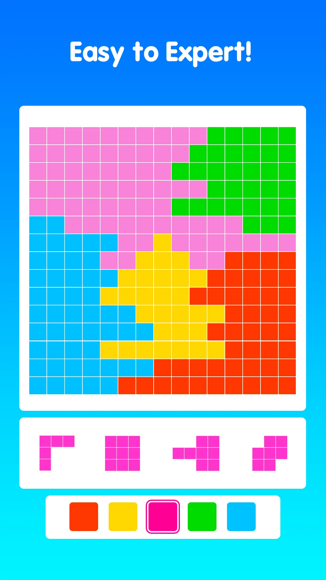 Pixel Blocks Master Smart Game | Indus Appstore | Screenshot