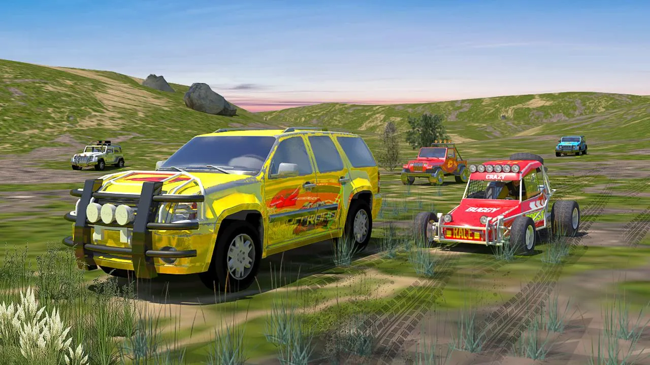 4x4 Offroad Jeep Driving Games | Indus Appstore | Screenshot