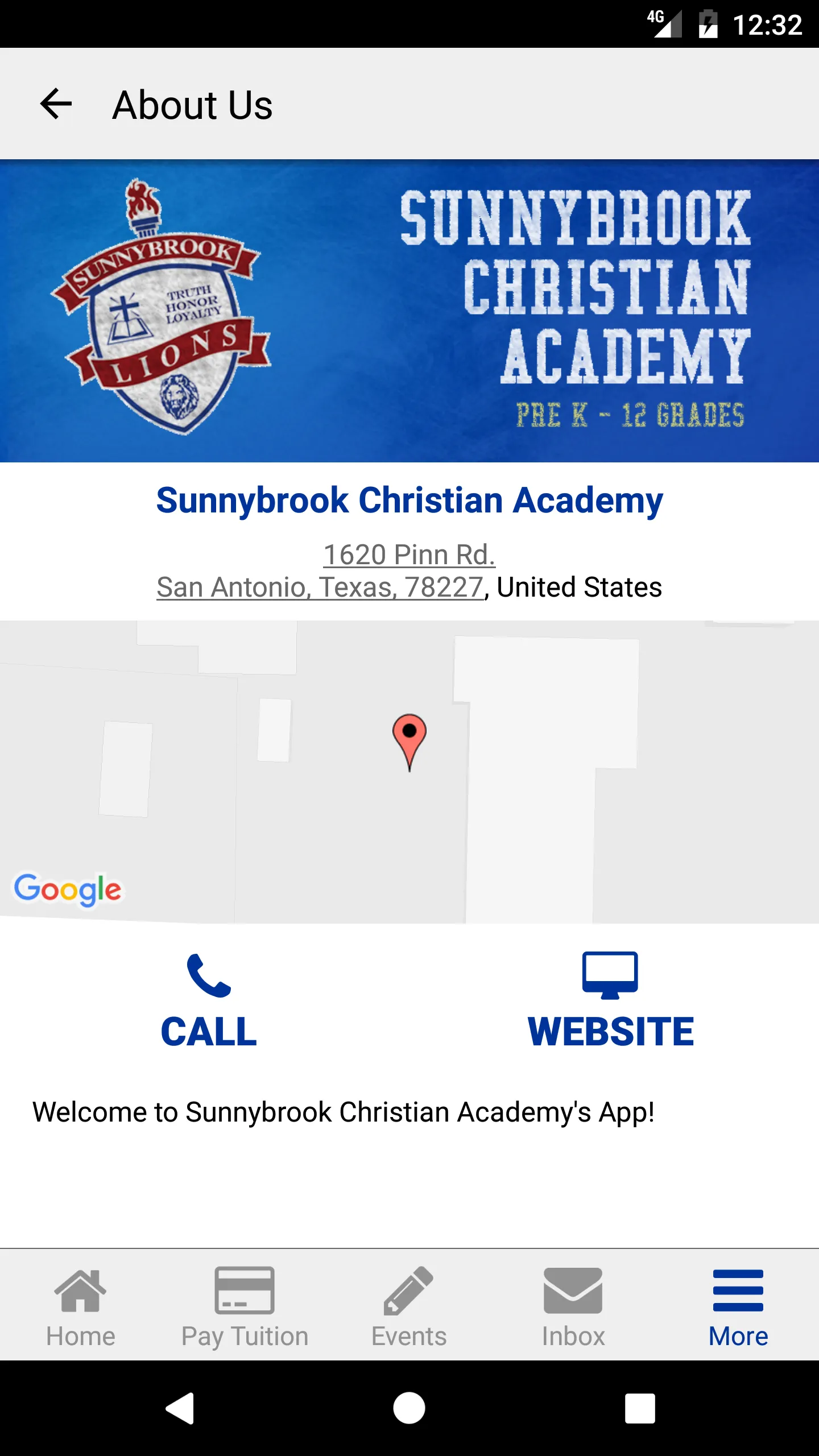 Sunnybrook Christian Academy | Indus Appstore | Screenshot