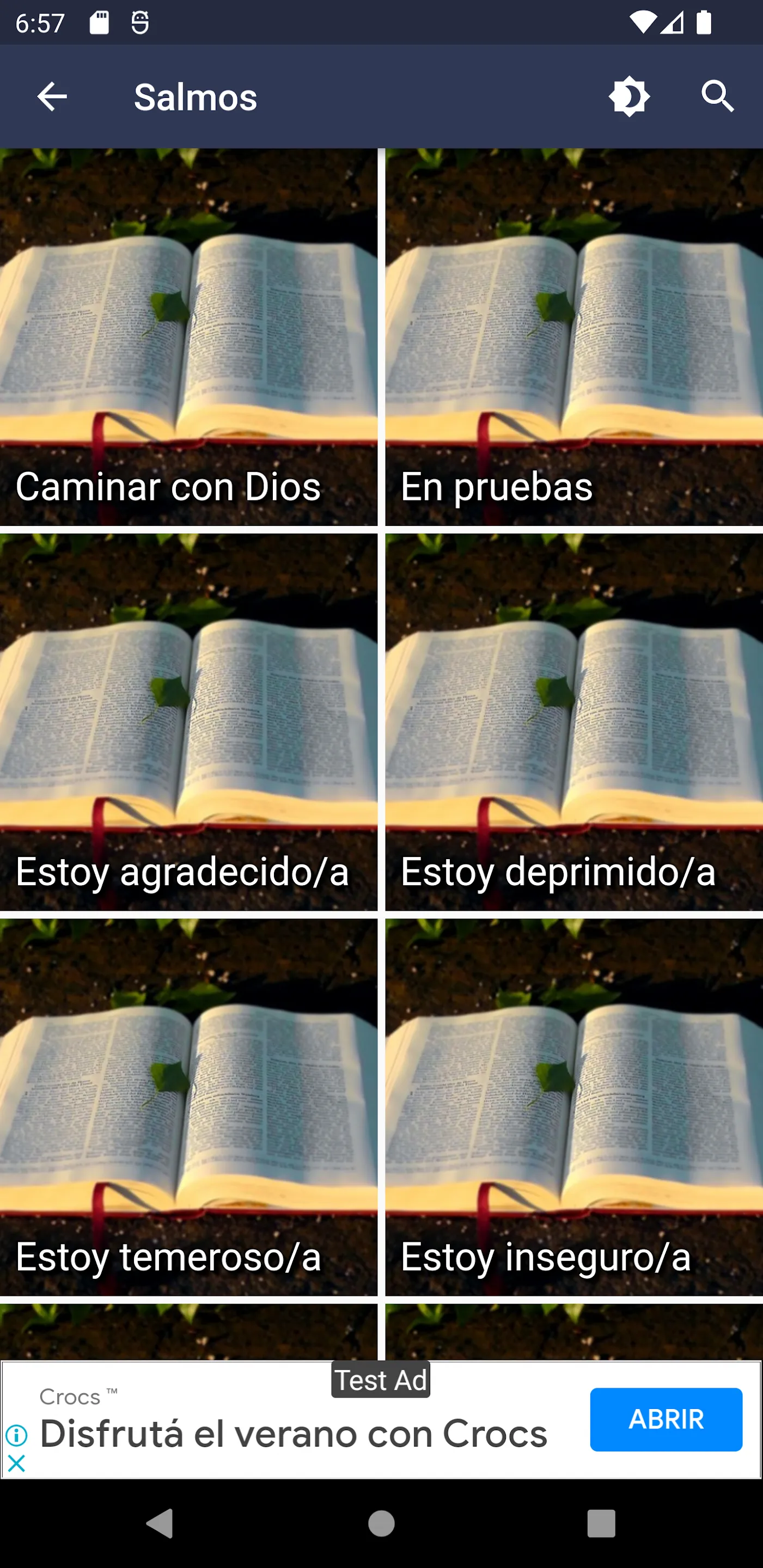 Orar a Dios con salmos | Indus Appstore | Screenshot