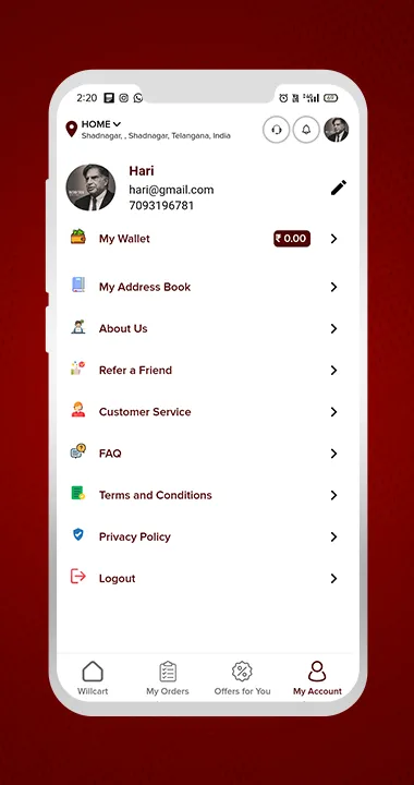 Willcart | Indus Appstore | Screenshot