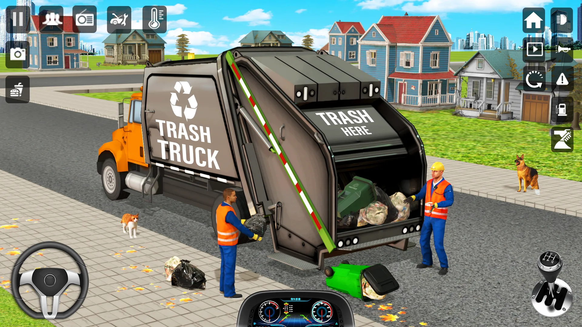 Trash Truck Games Simulator 3D | Indus Appstore | Screenshot