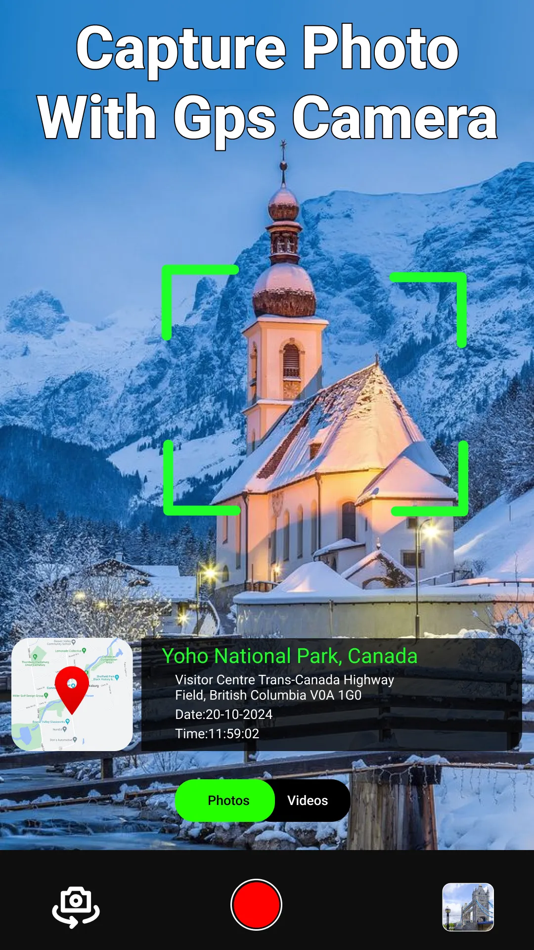 Camera geotag & location stamp | Indus Appstore | Screenshot