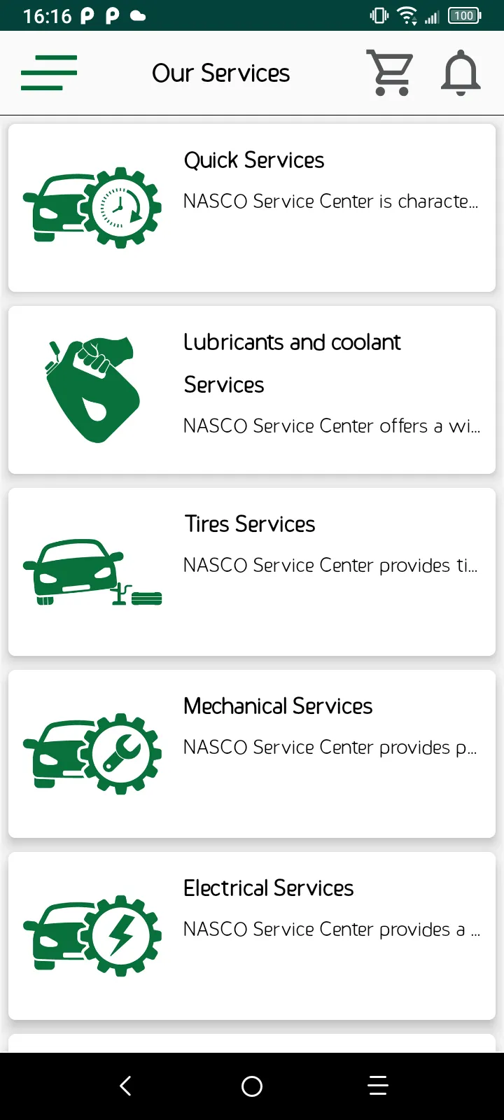 Nasco Service Center | Indus Appstore | Screenshot