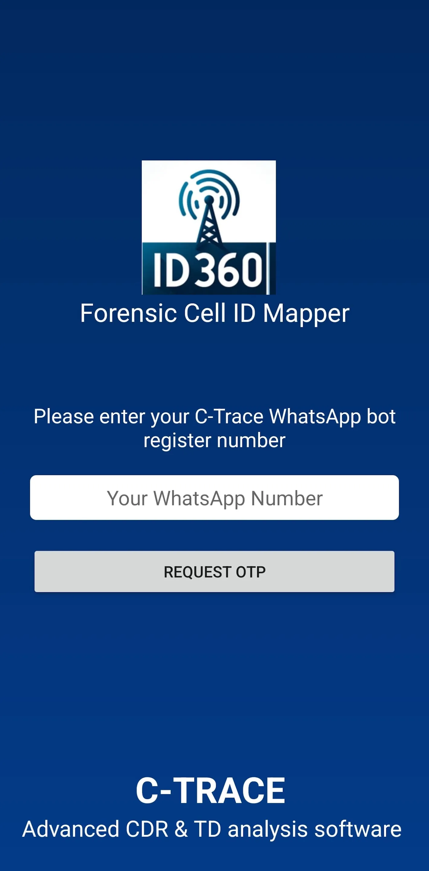 ID360 -Forensic Cell ID Mapper | Indus Appstore | Screenshot