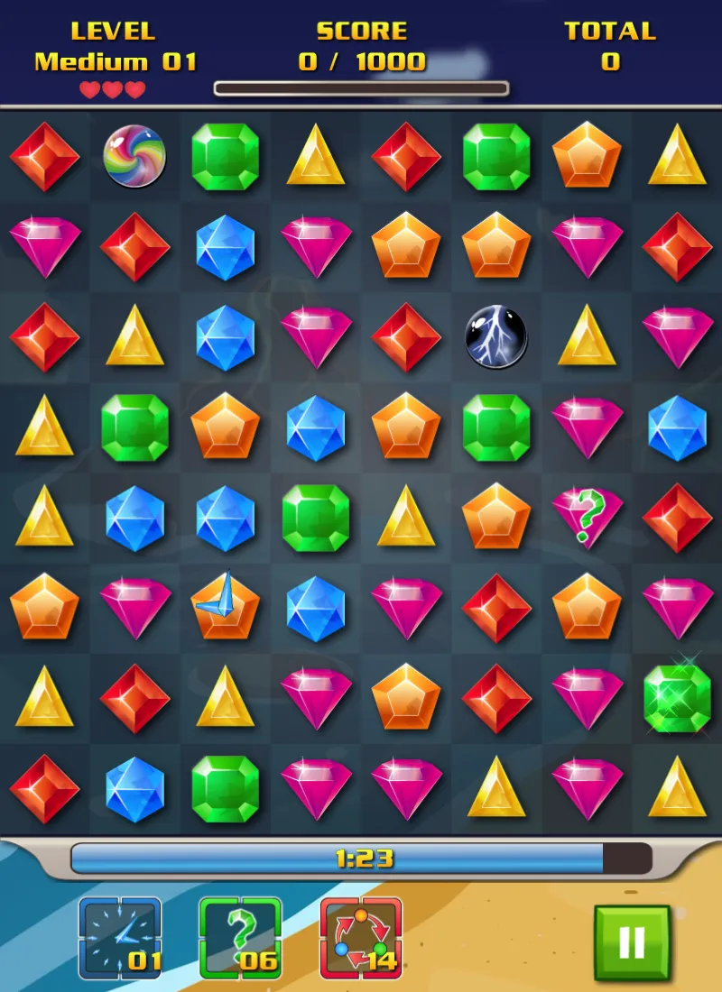 Corsair's Jewels | Indus Appstore | Screenshot