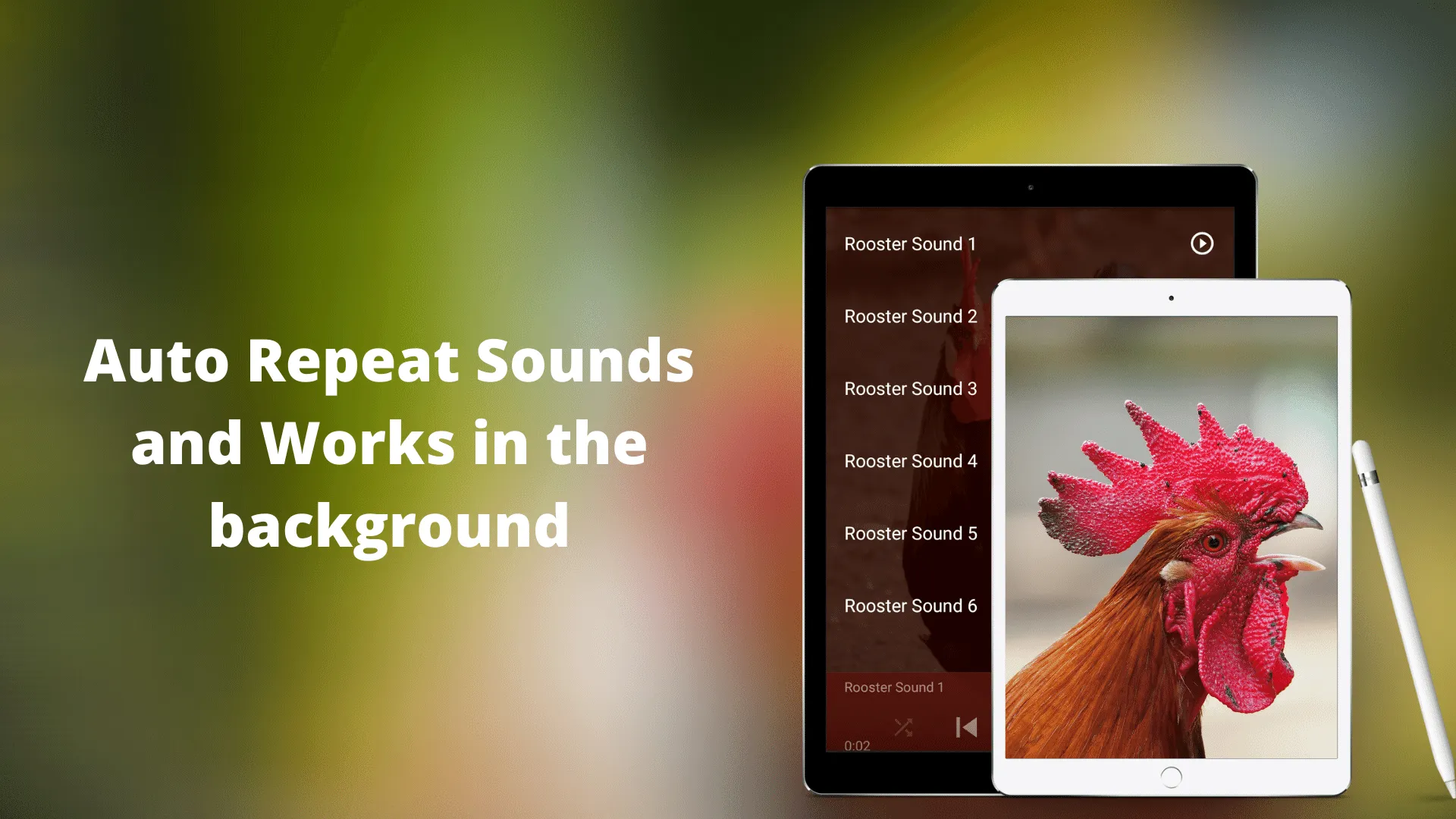 Rooster Sounds - Morning Alarm | Indus Appstore | Screenshot