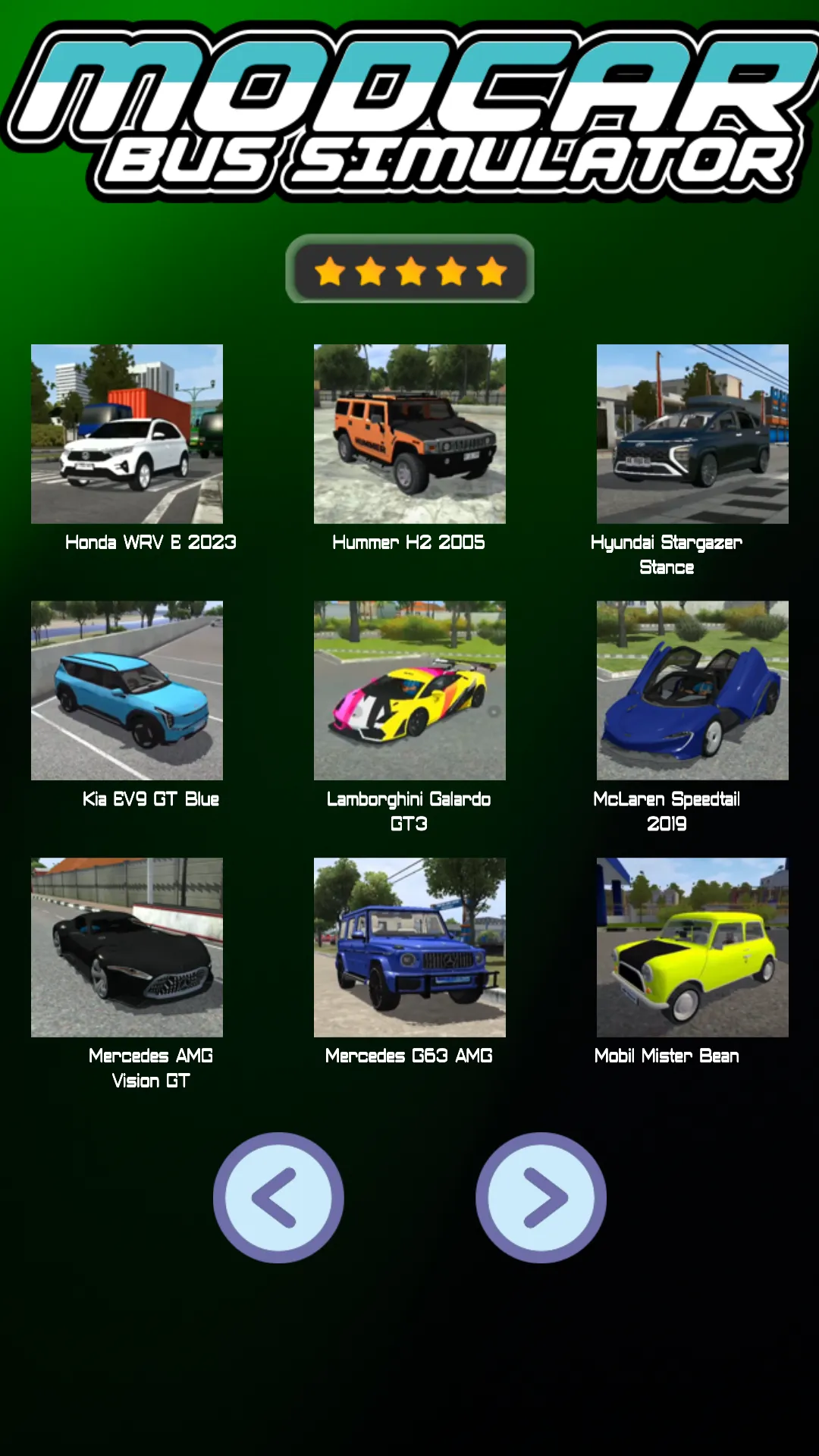 Mod Car Bus Simulator | Indus Appstore | Screenshot