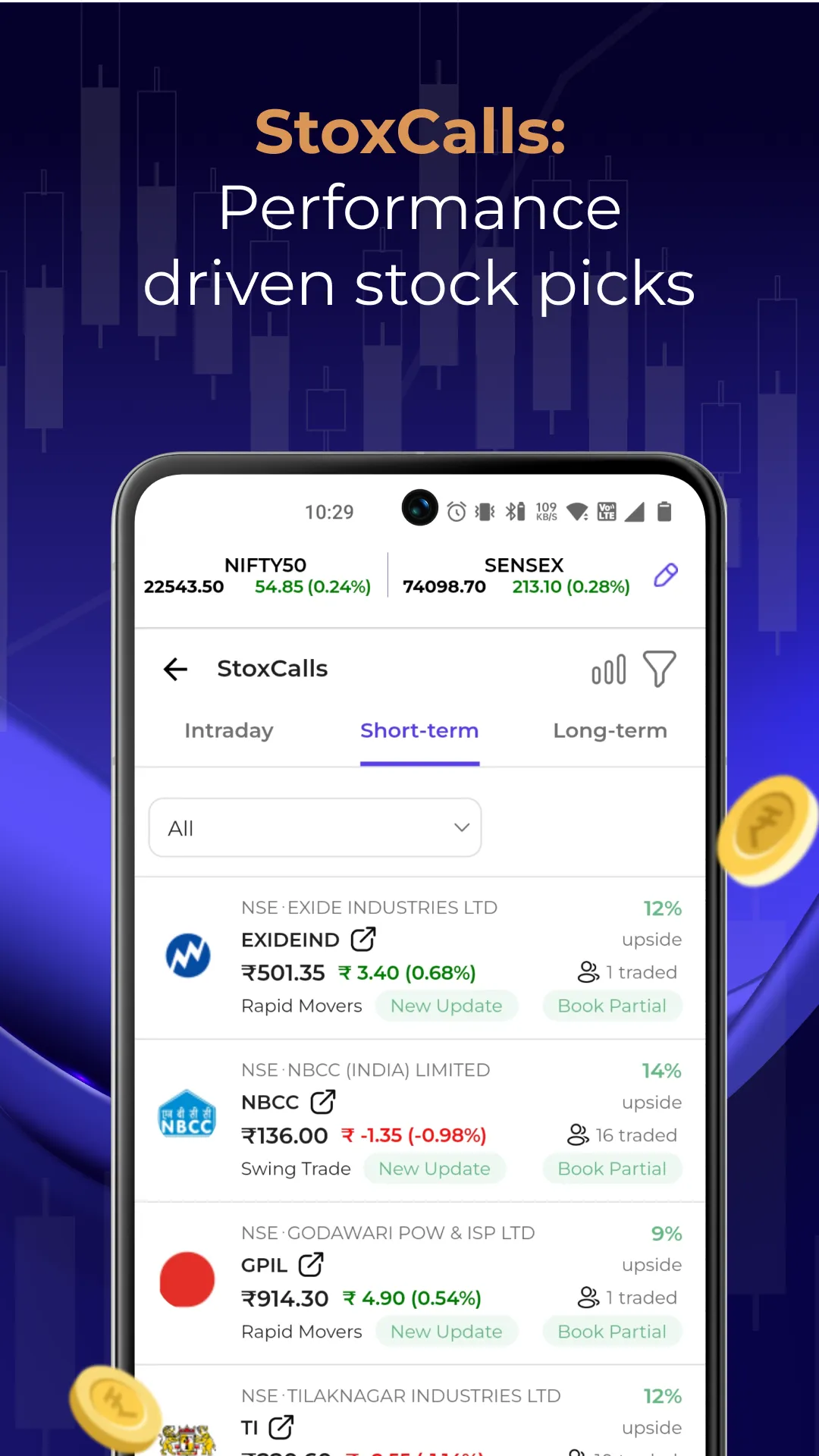 StoxBox: Stocks, Mutual Funds | Indus Appstore | Screenshot