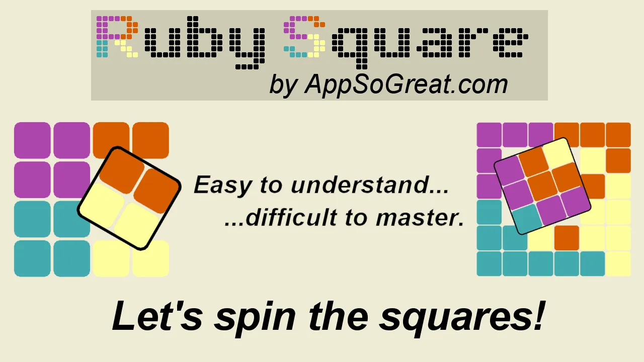 Ruby Square: puzzle game | Indus Appstore | Screenshot