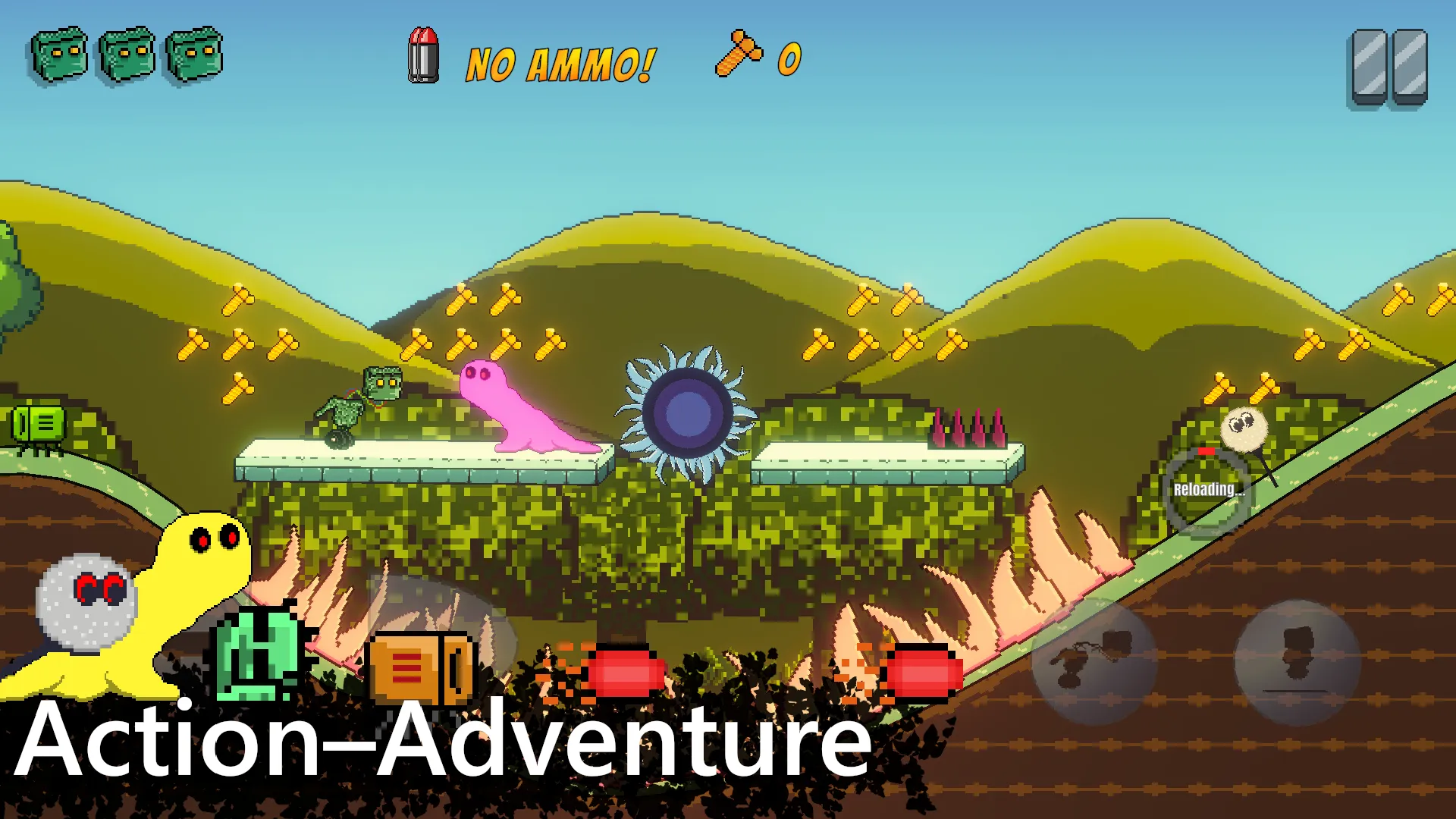 Adventure Bot: Action Platform | Indus Appstore | Screenshot