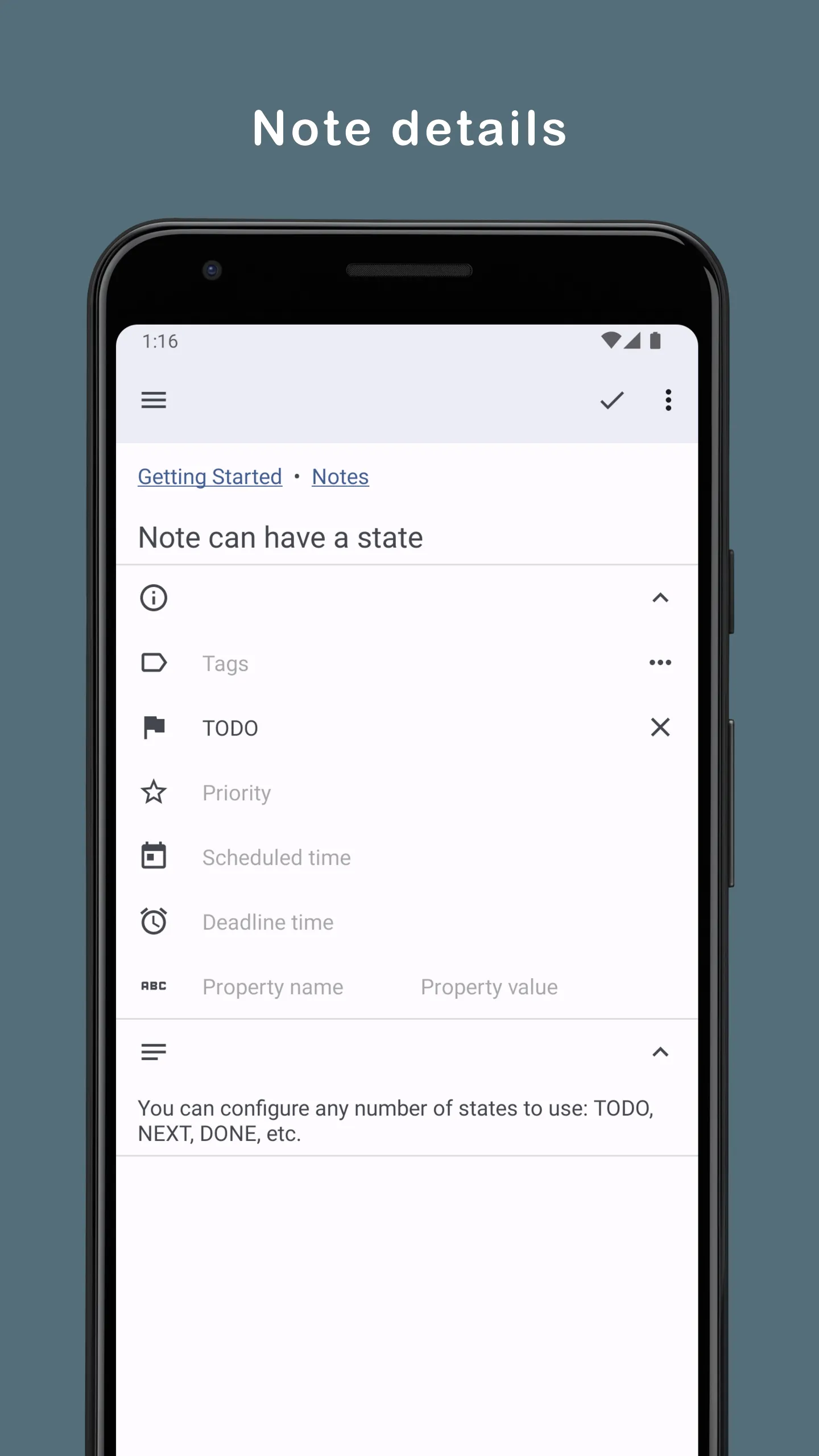 Orgzly: Notes & To-Do Lists | Indus Appstore | Screenshot