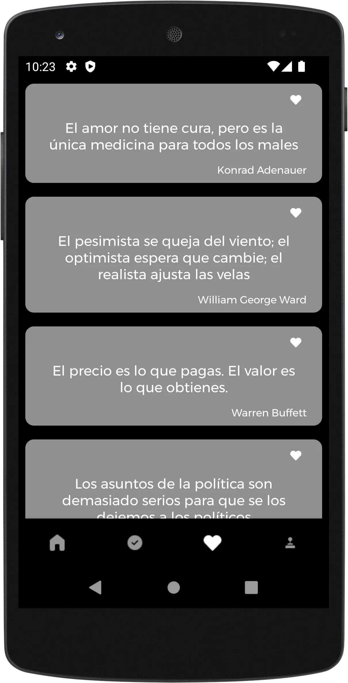 Frase por dia | Indus Appstore | Screenshot