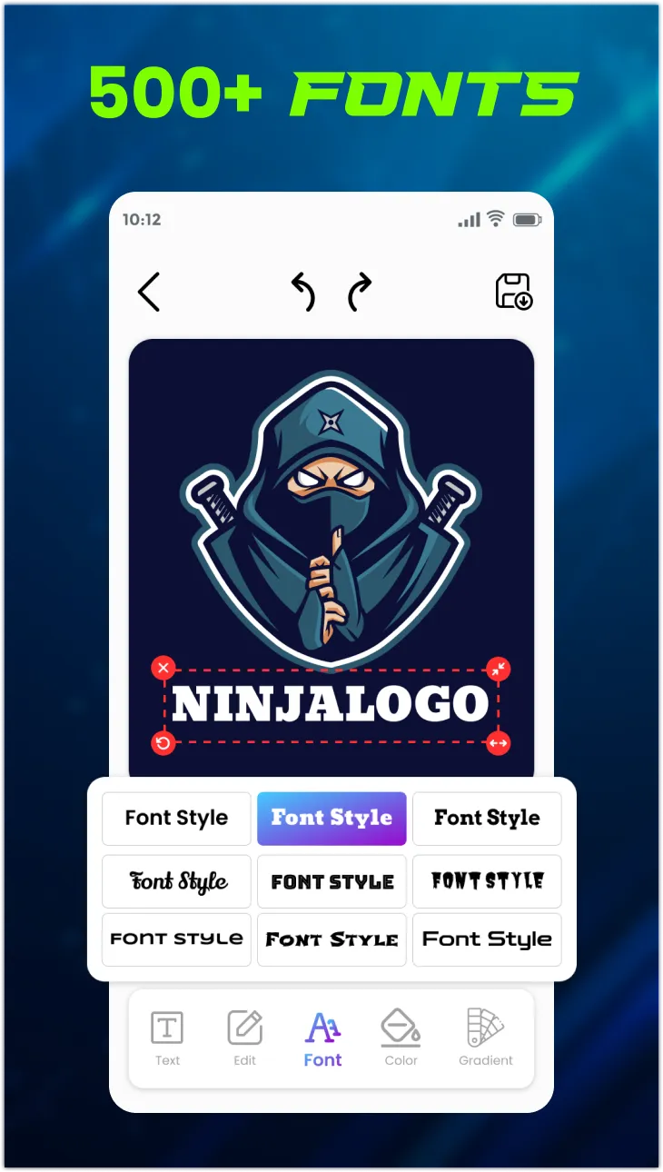 Logo Maker: Logo Designer | Indus Appstore | Screenshot