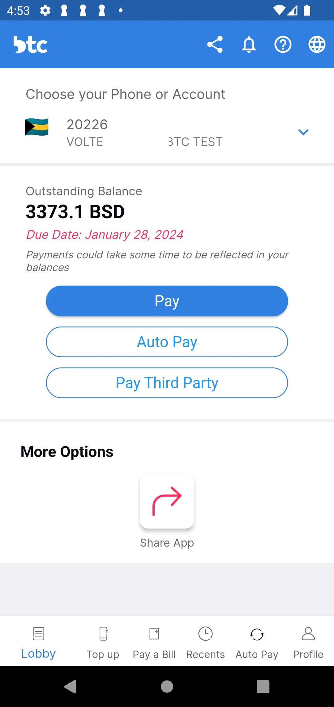 MyBTC | Indus Appstore | Screenshot