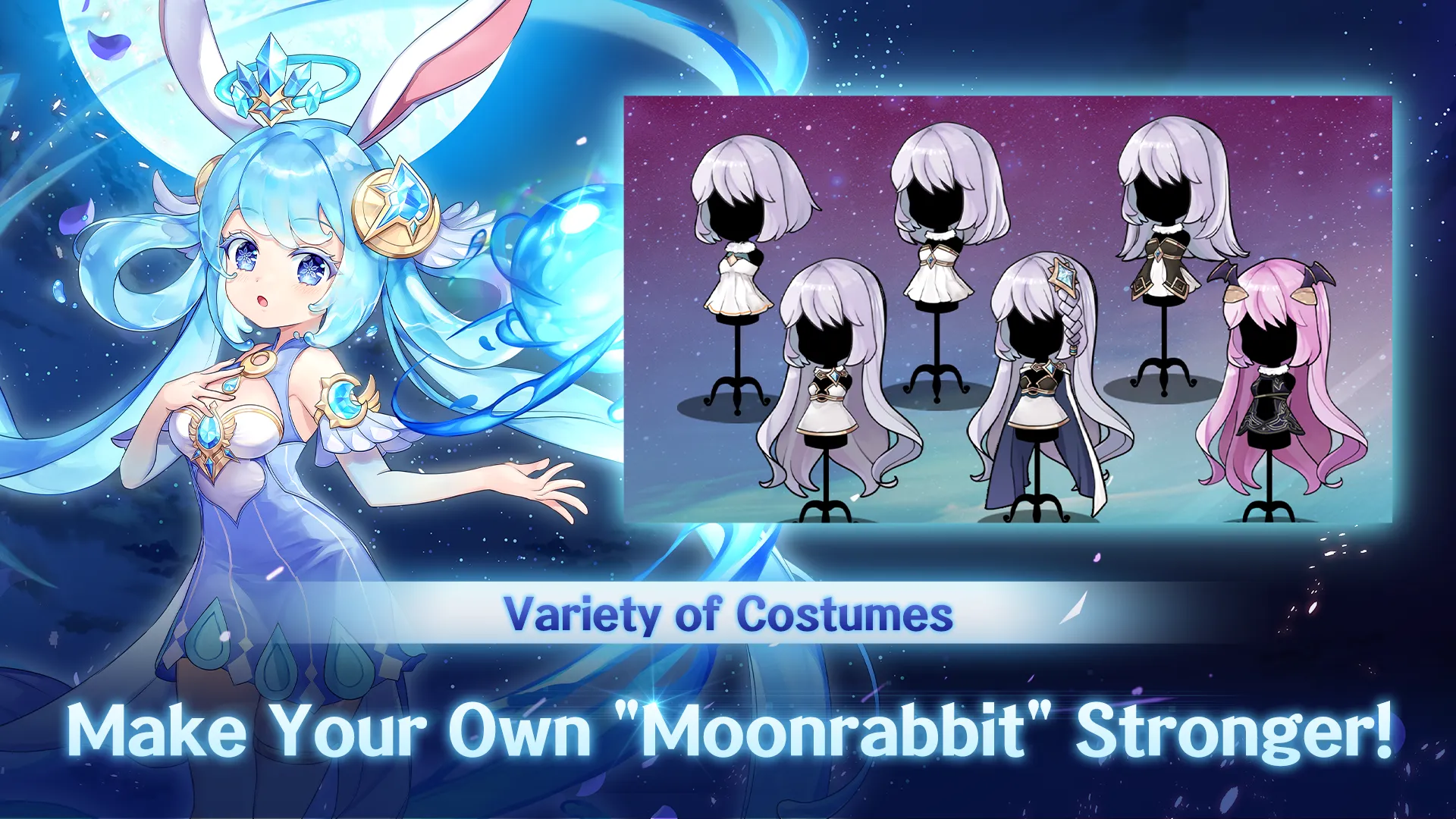 Idle Moon Rabbit: AFK RPG | Indus Appstore | Screenshot