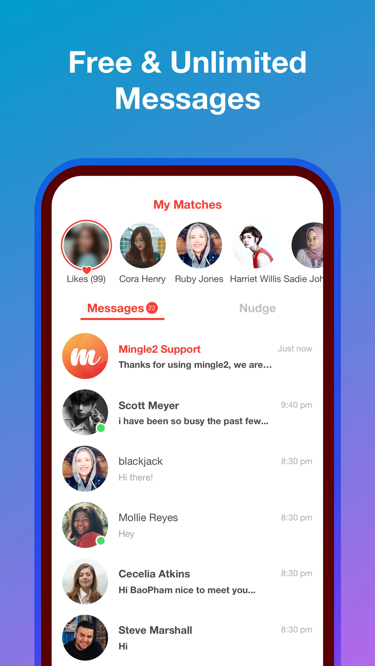 Mingle2: Dating, Chat & Meet | Indus Appstore | Screenshot