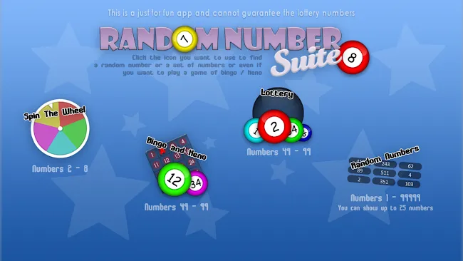 Random Number Suite | Indus Appstore | Screenshot