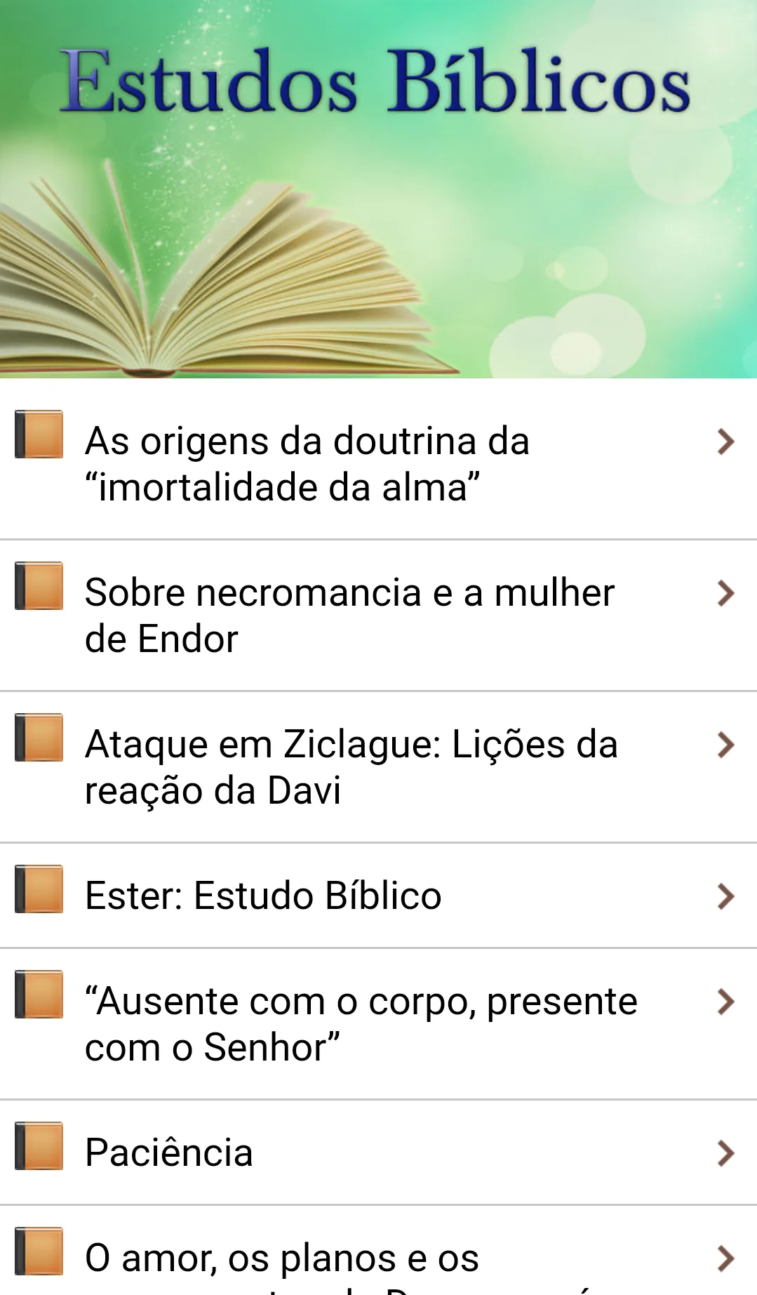 Estudos Bíblicos A Bíblia Fala | Indus Appstore | Screenshot