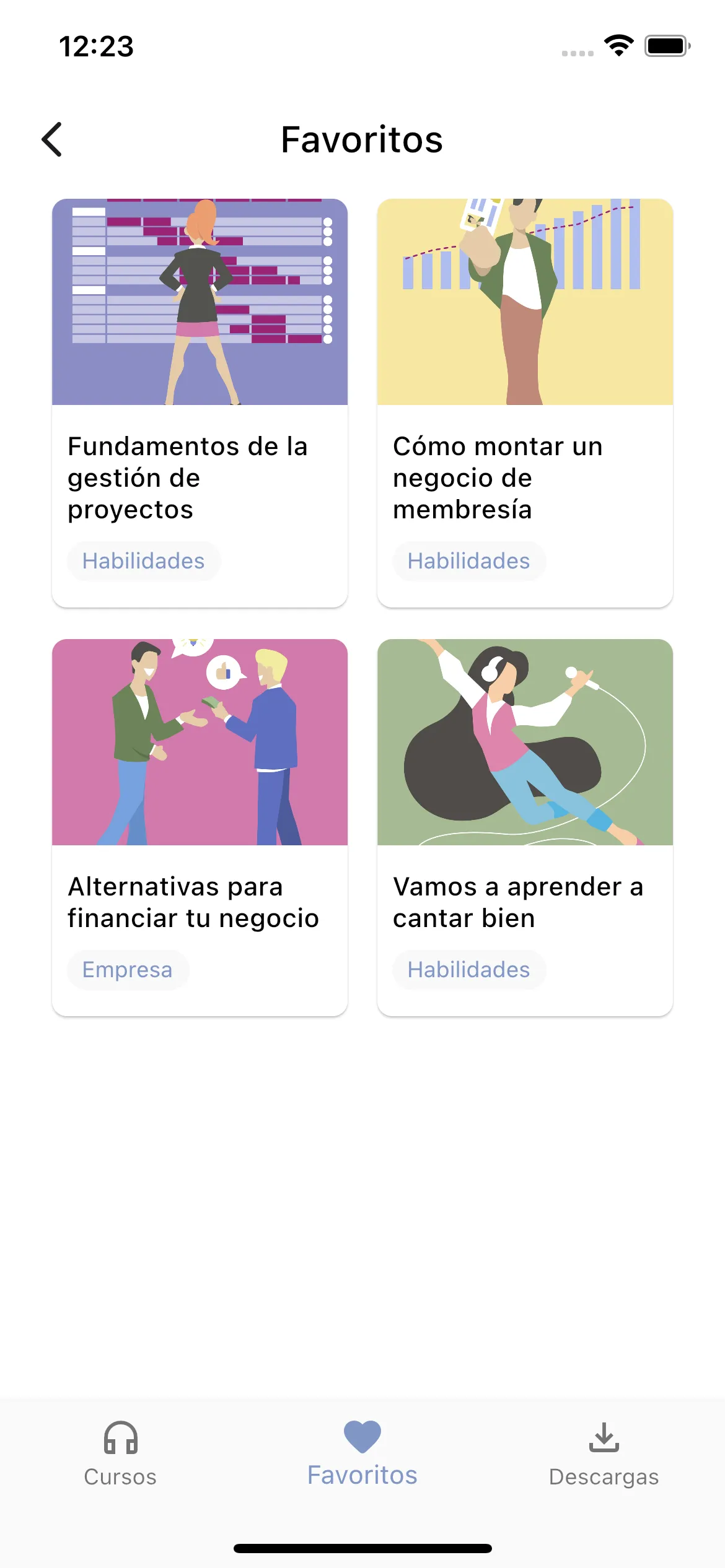 AudioCursos | Indus Appstore | Screenshot