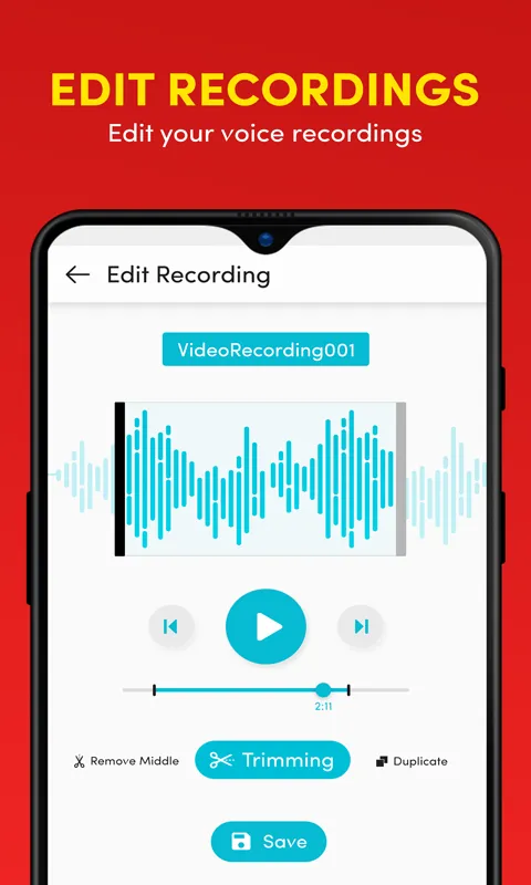 Auto Call Recorder & Editor | Indus Appstore | Screenshot