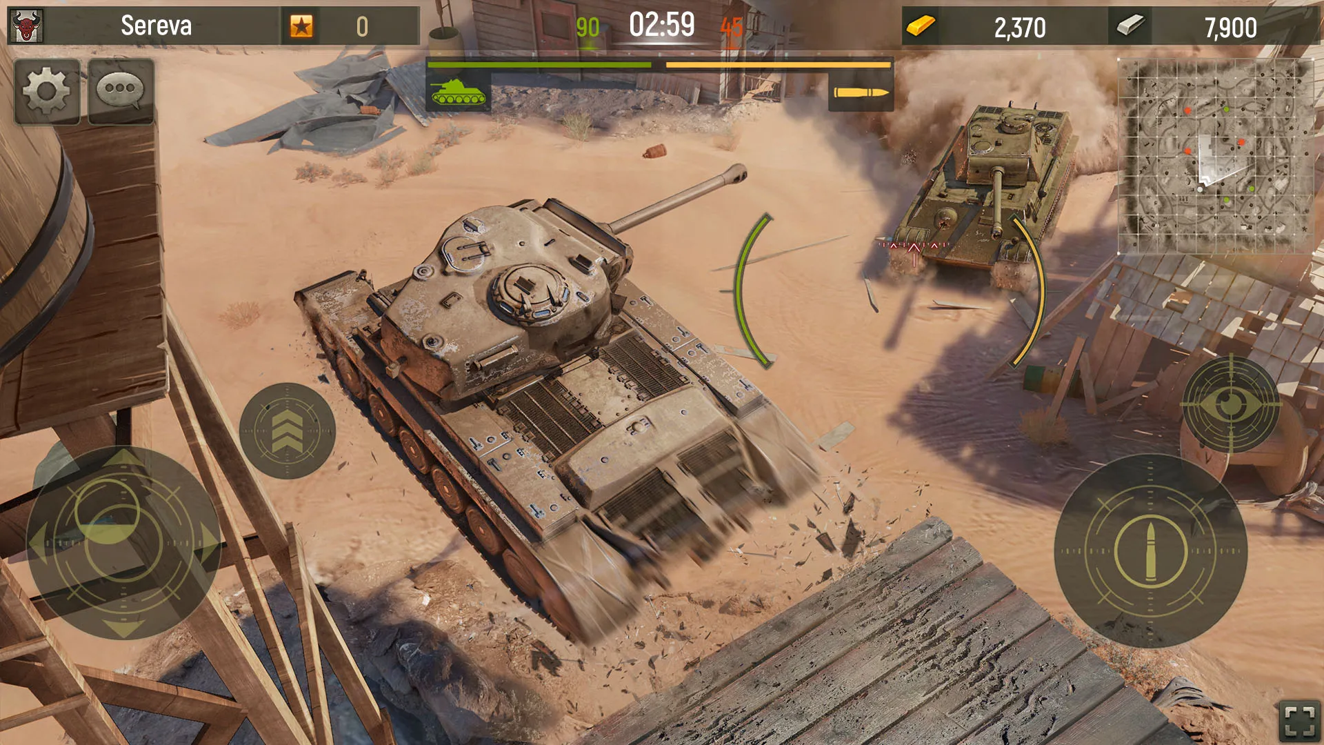 Grand Tanks: WW2 Tank Games | Indus Appstore | Screenshot