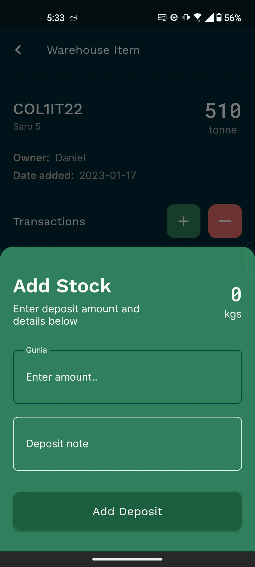 Agrosoko WMS | Indus Appstore | Screenshot