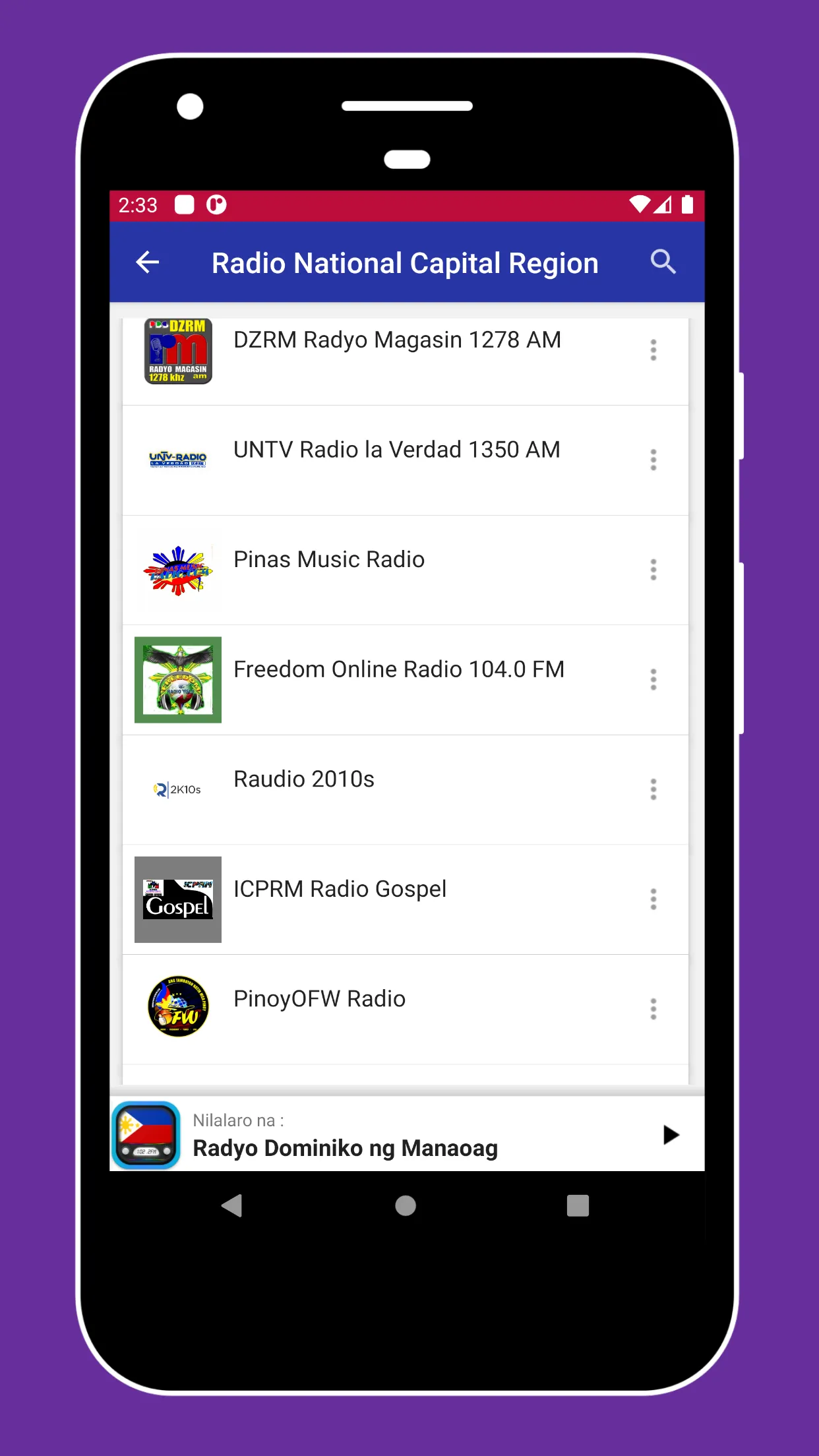 Radio Philippines + Radio Onli | Indus Appstore | Screenshot