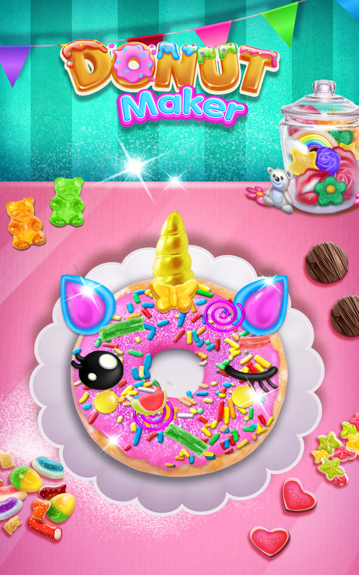 Donut Maker Cooking Game Fun | Indus Appstore | Screenshot