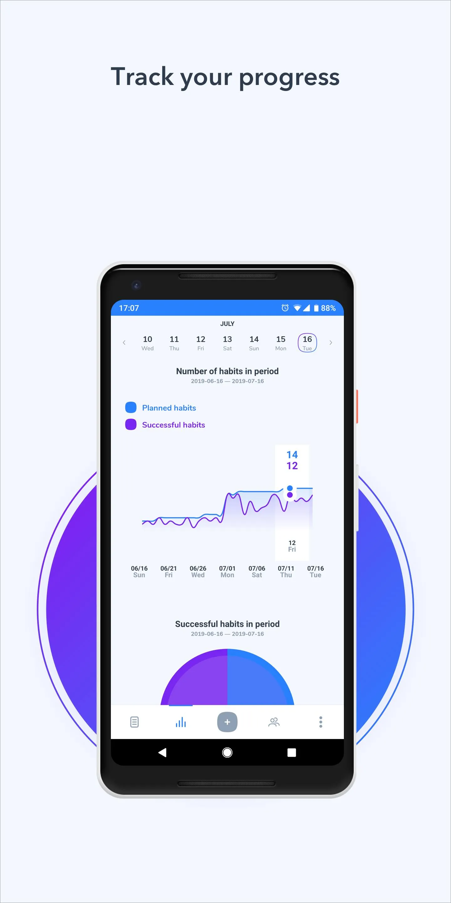 New Habit: Simple Tracker | Indus Appstore | Screenshot