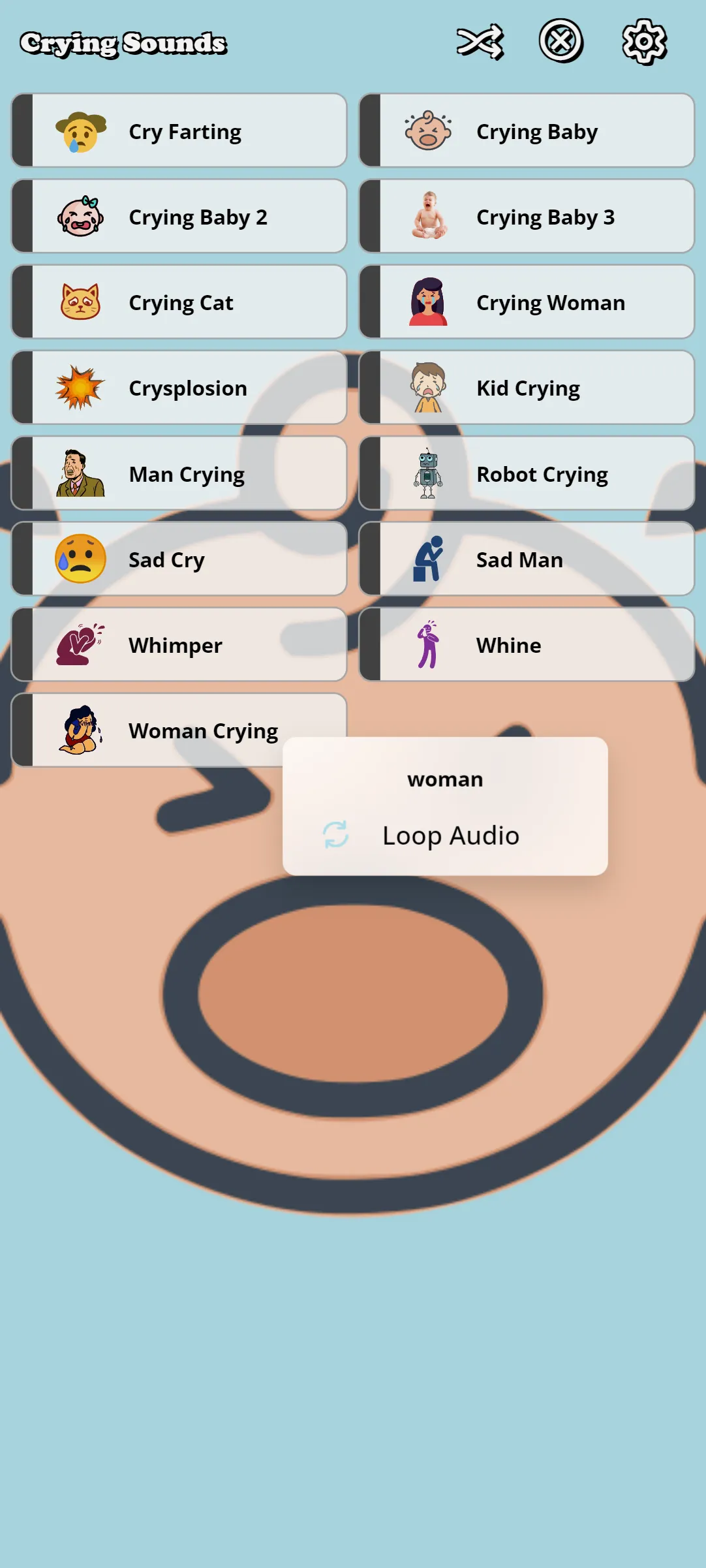 Crying Sounds | Indus Appstore | Screenshot