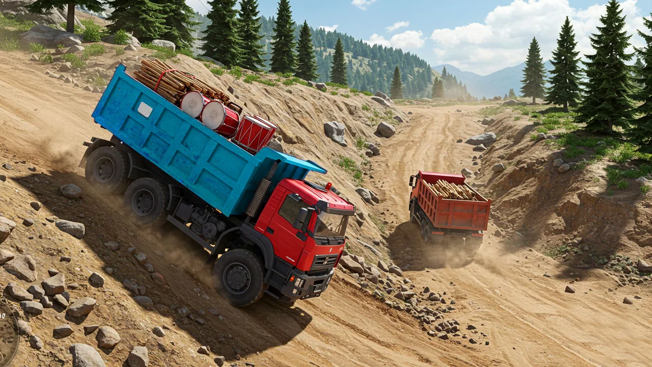 Offroad Cargo Truck Game | Indus Appstore | Screenshot