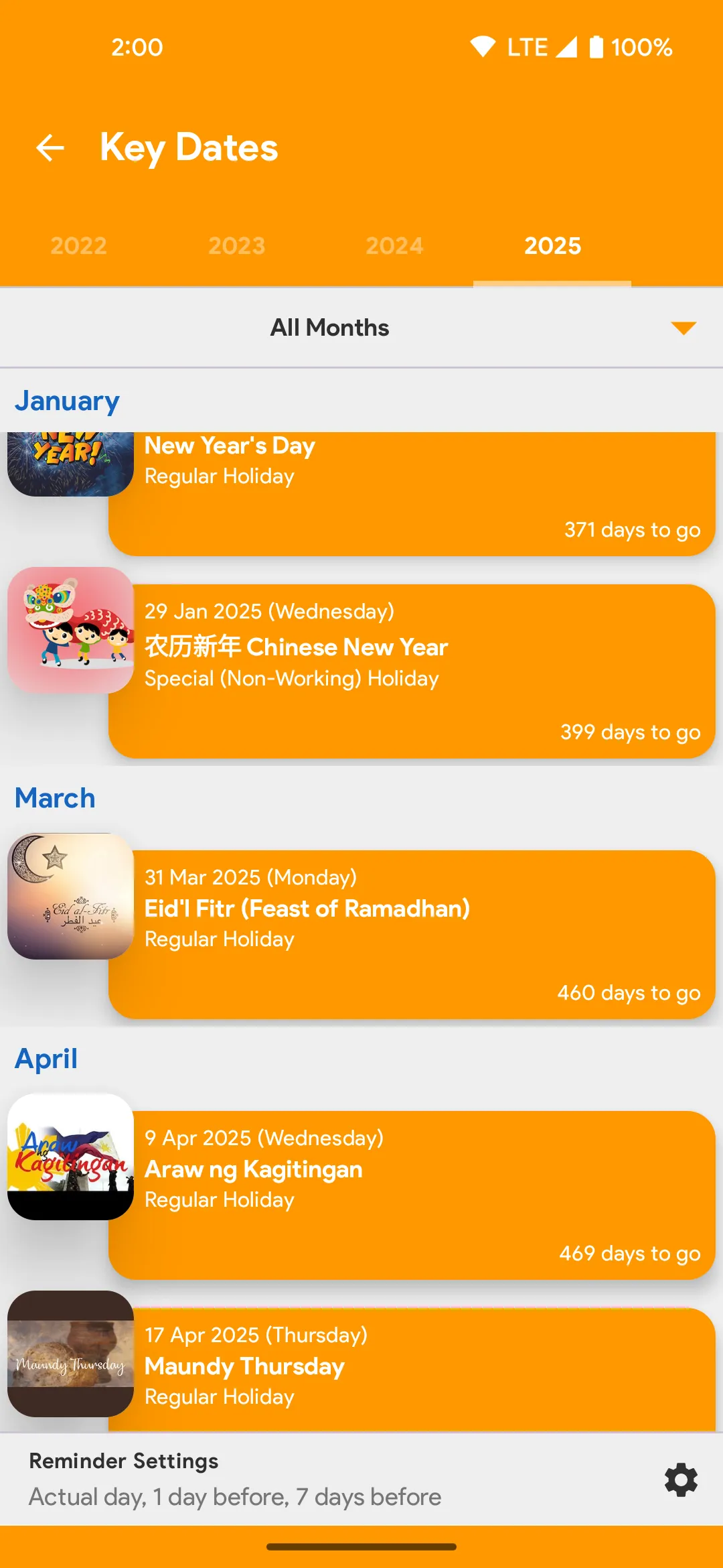 Philippines Calendar 2024 | Indus Appstore | Screenshot