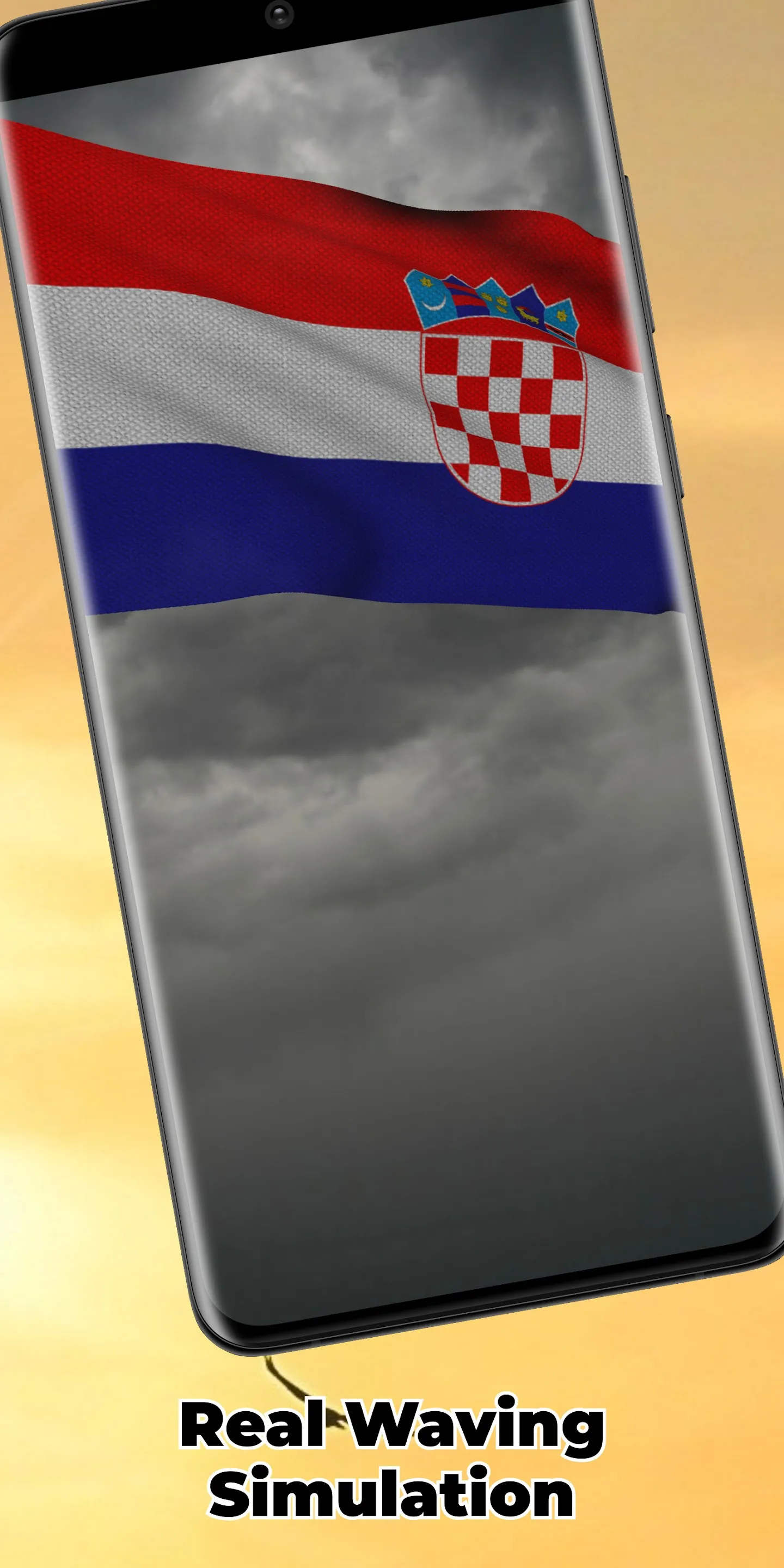 Croatia Flag Live Wallpaper | Indus Appstore | Screenshot