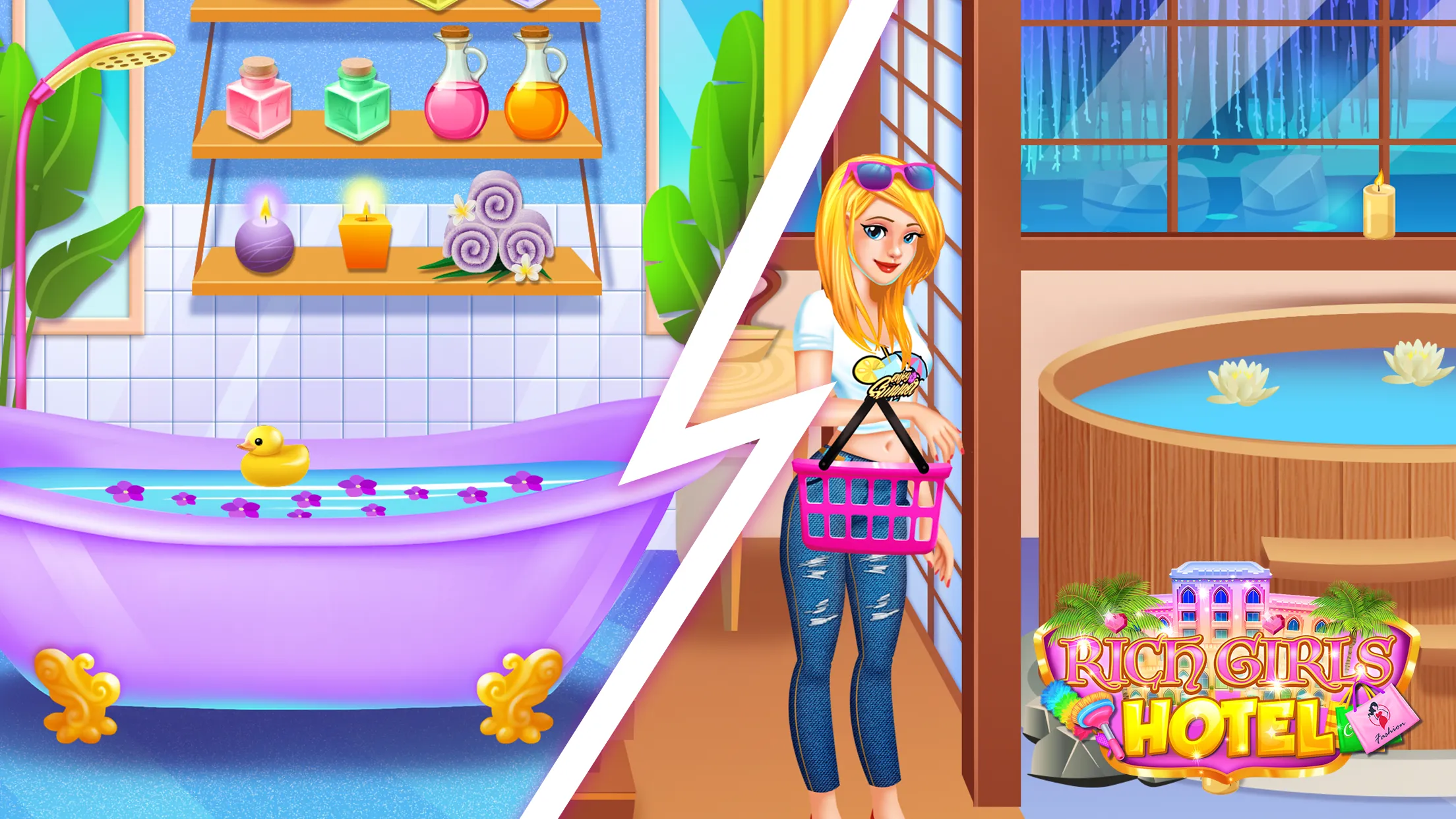 Rich Girls Hotel Shopping Game | Indus Appstore | Screenshot