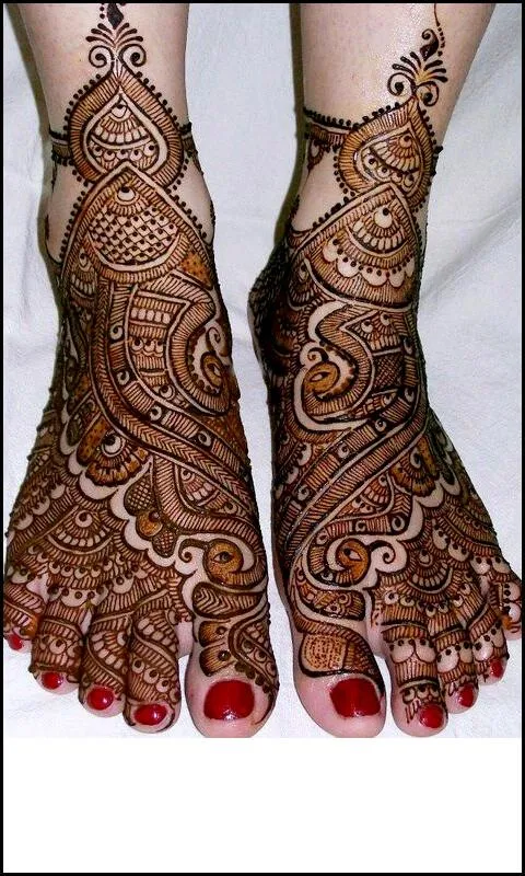 Leg Latest Bridal MehndiDesign | Indus Appstore | Screenshot