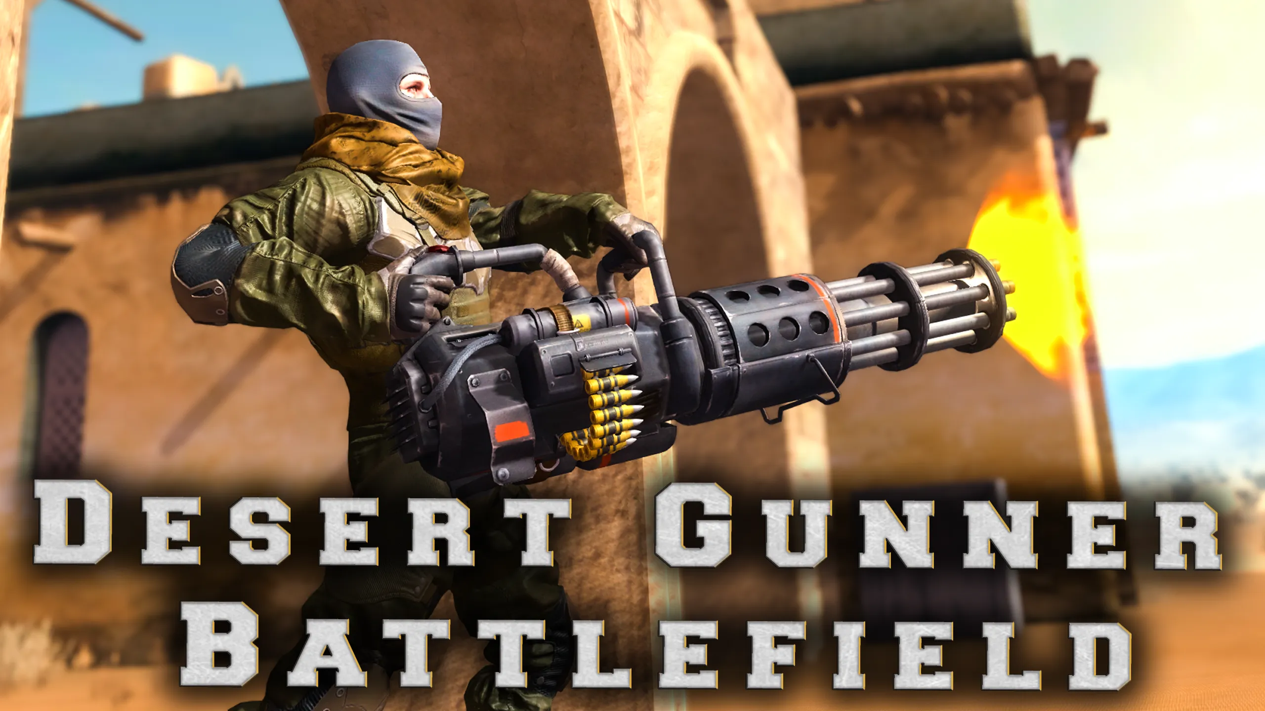 Desert Gunner Machine Gun Game | Indus Appstore | Screenshot