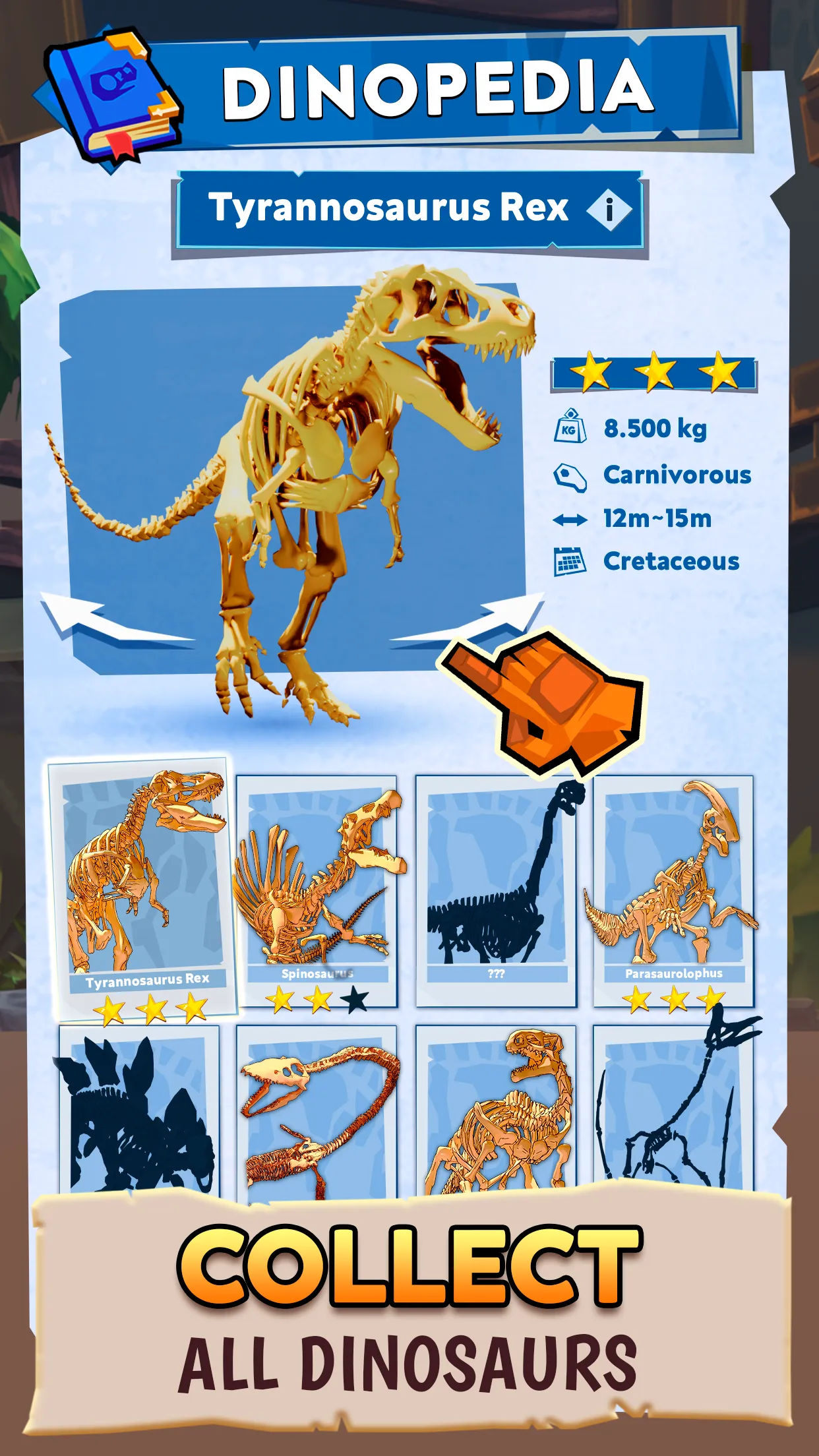 Dino Quest 2: Dinosaur Fossil | Indus Appstore | Screenshot