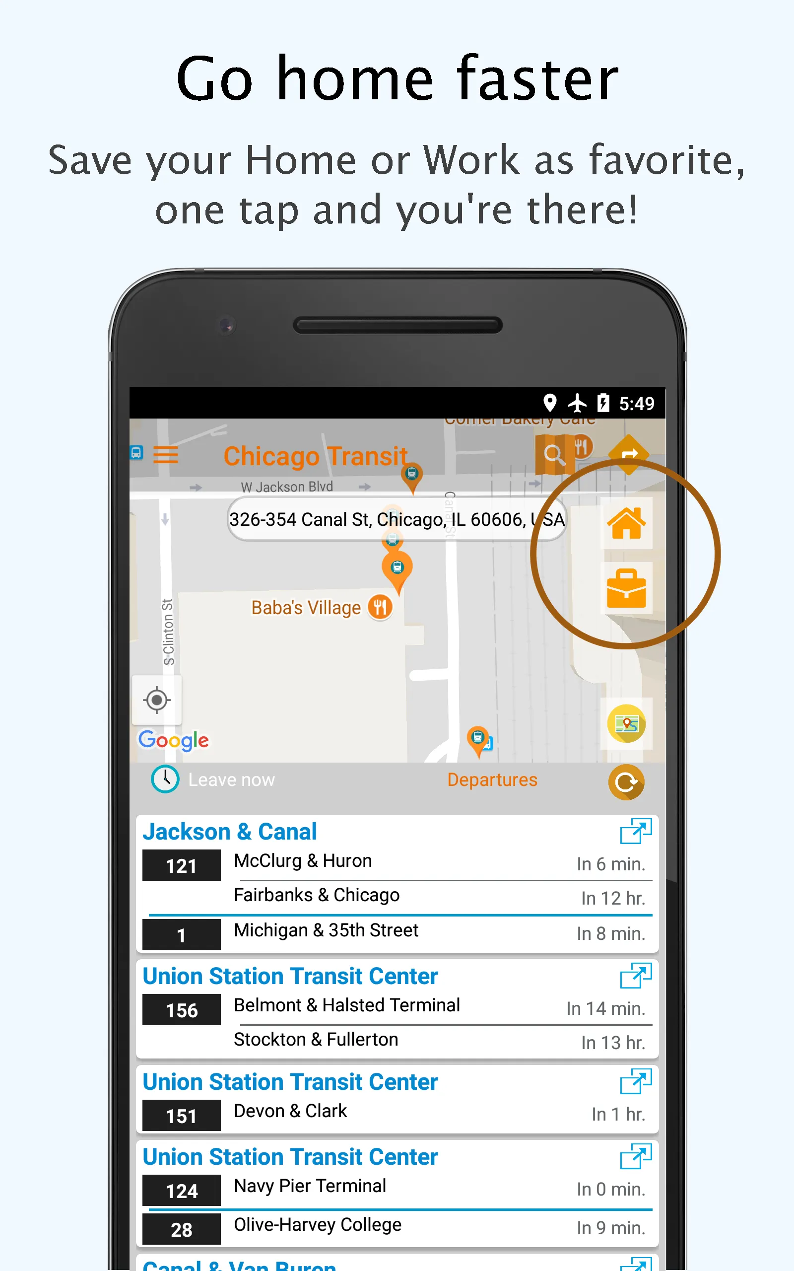 Chicago Transit Live/Offline | Indus Appstore | Screenshot