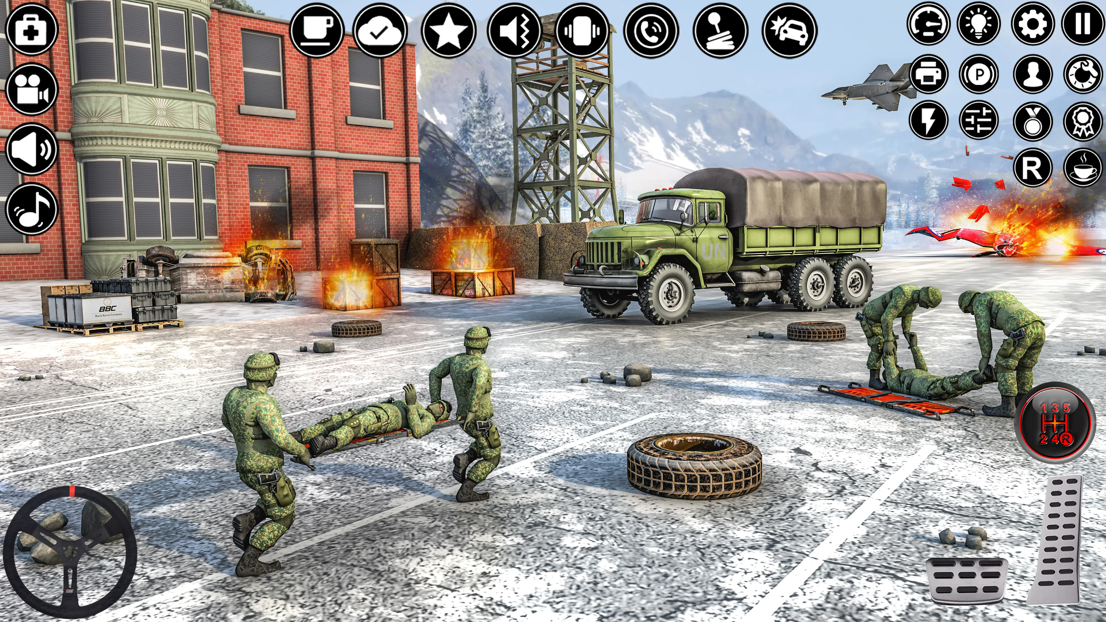 Army Truck Driving Truck 3D | Indus Appstore | Screenshot