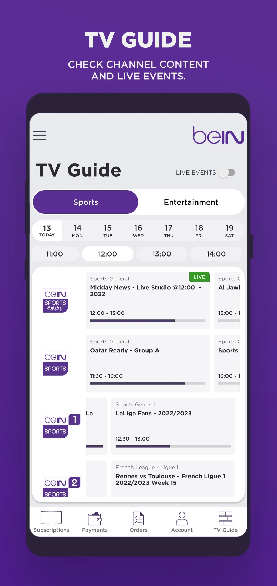 beIN | Indus Appstore | Screenshot