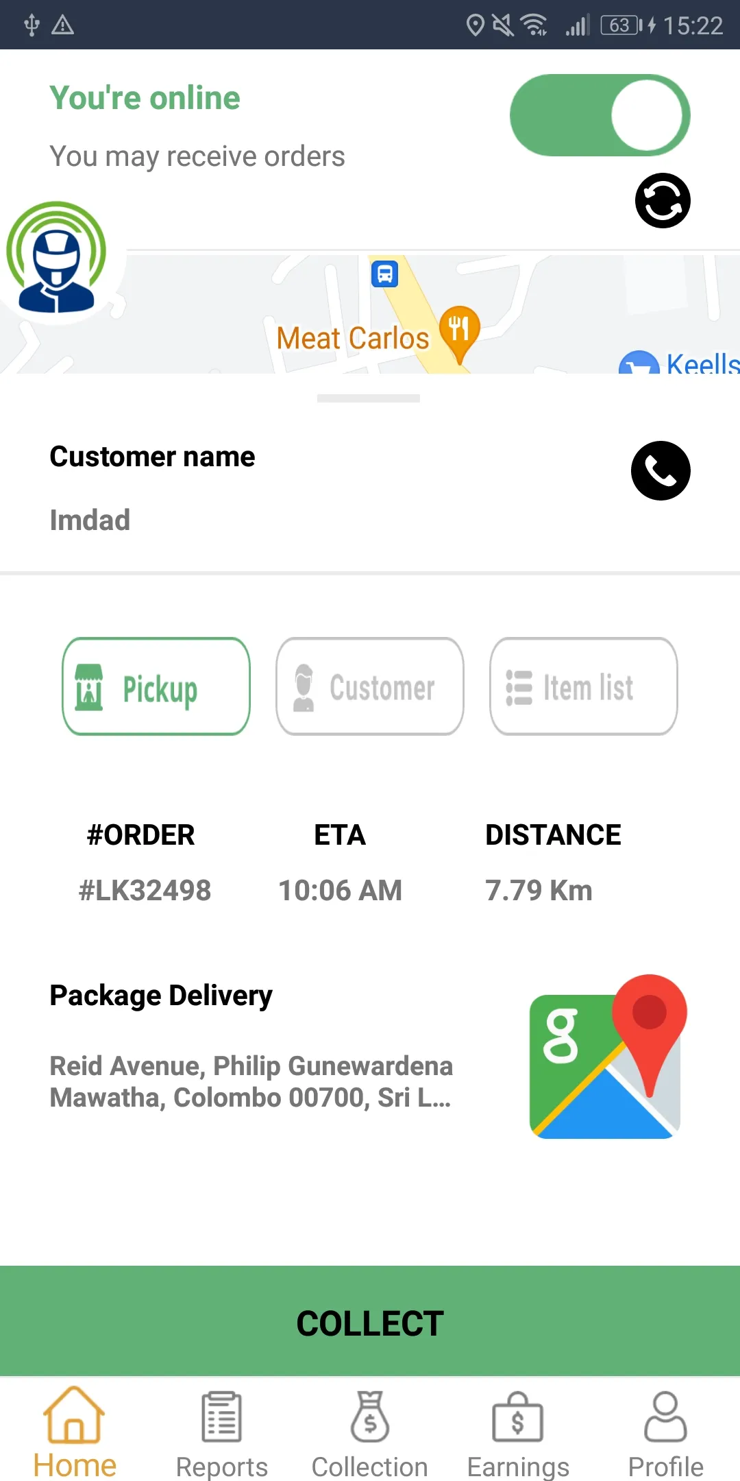 Deliver TapOne | Indus Appstore | Screenshot